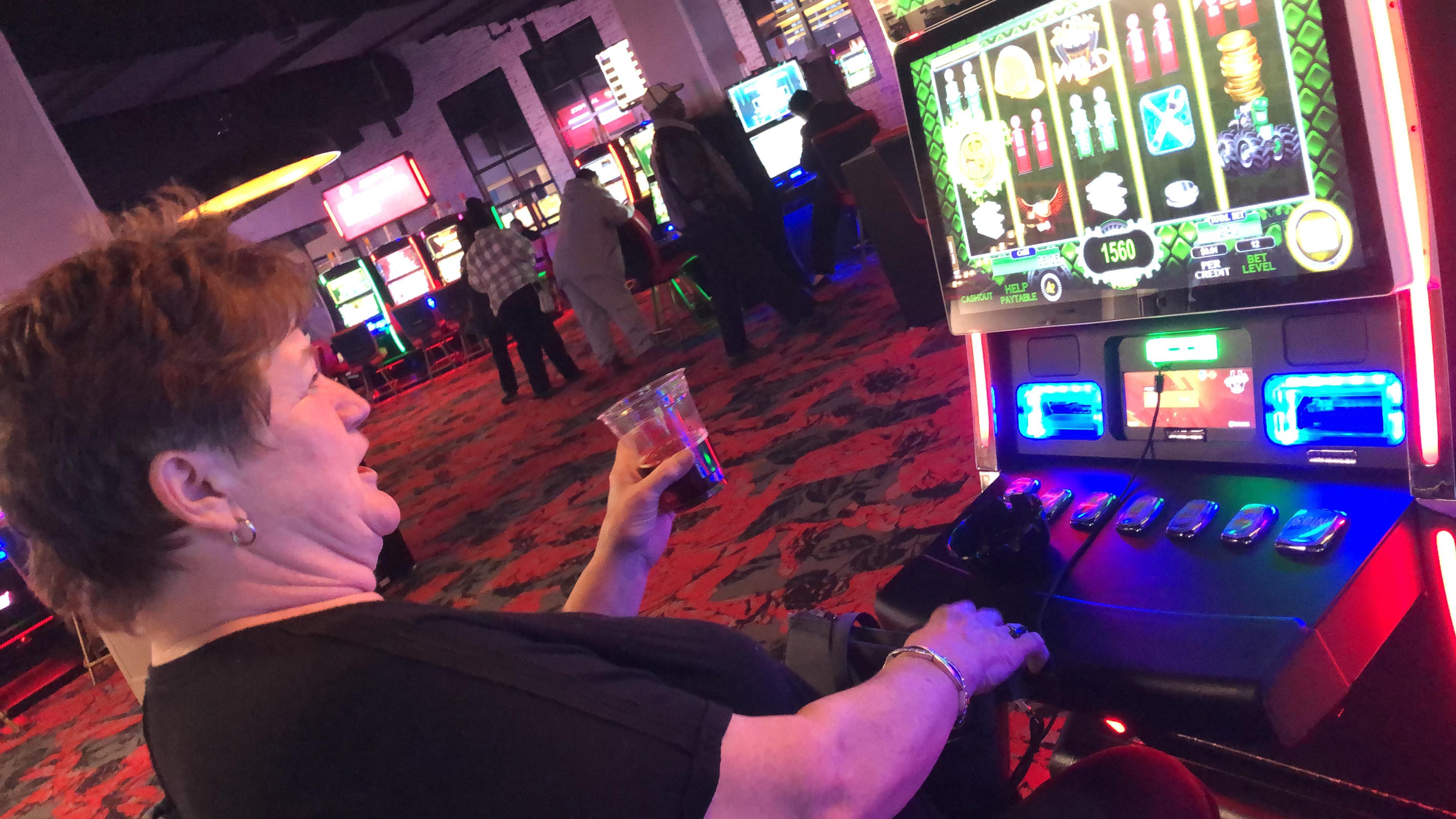 Aunt Becky and her slots