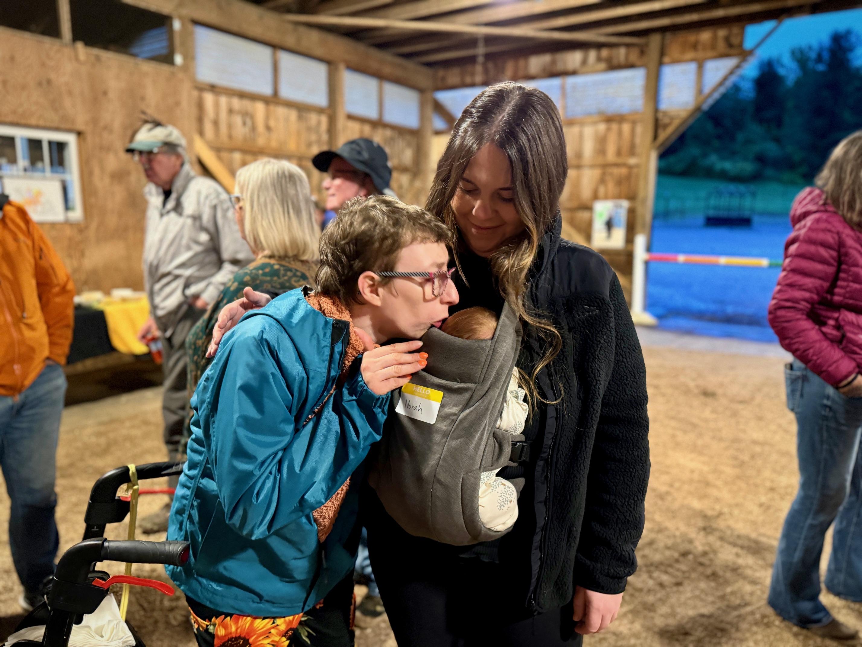 Hannah at Blue Rider welcomin…