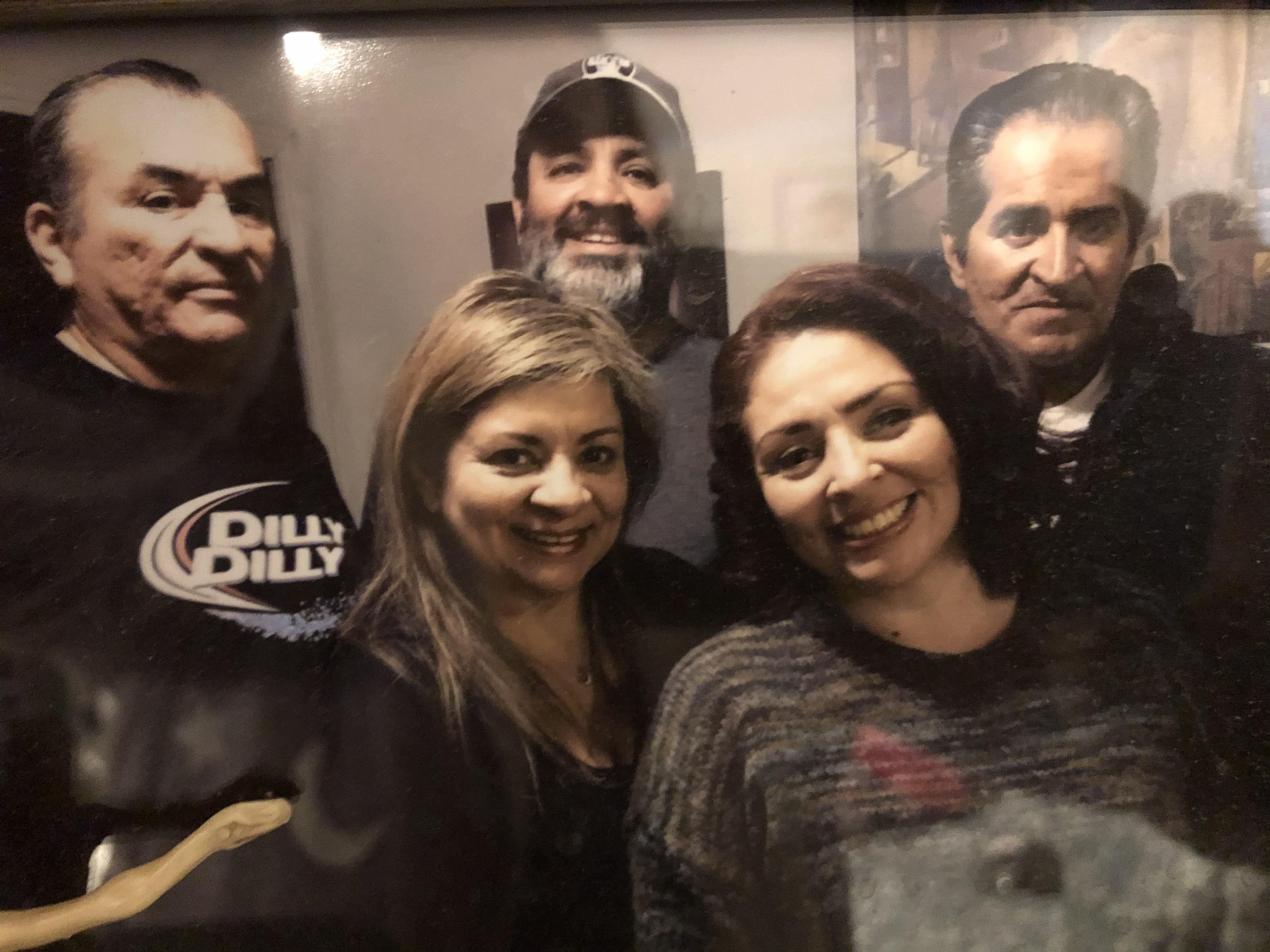 Rodney with his siblings