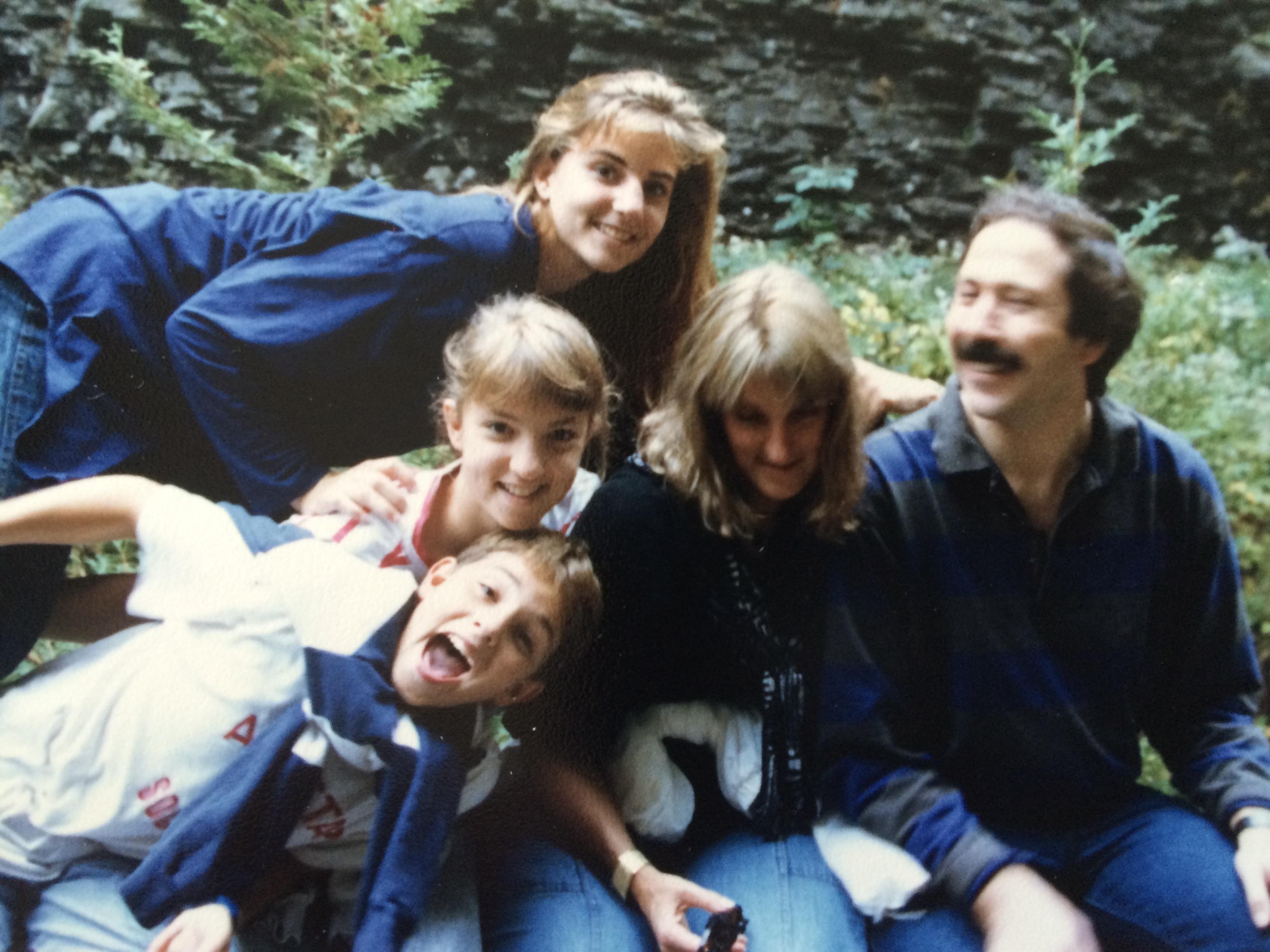 Eli with family - mom (Caroli…