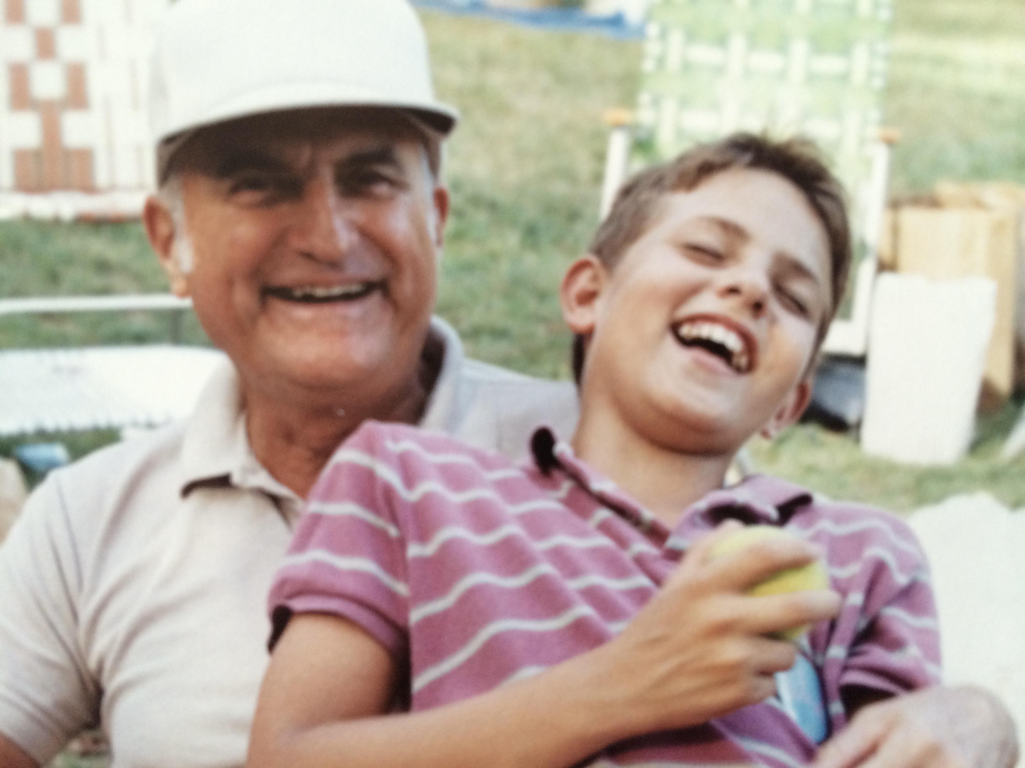 Eli & Grandpa Steve!!!