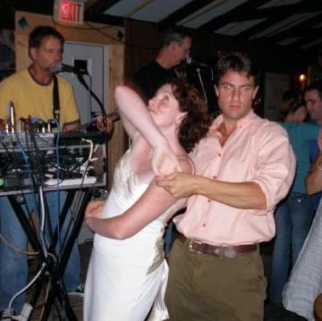 Eli and I dancing at my weddi…