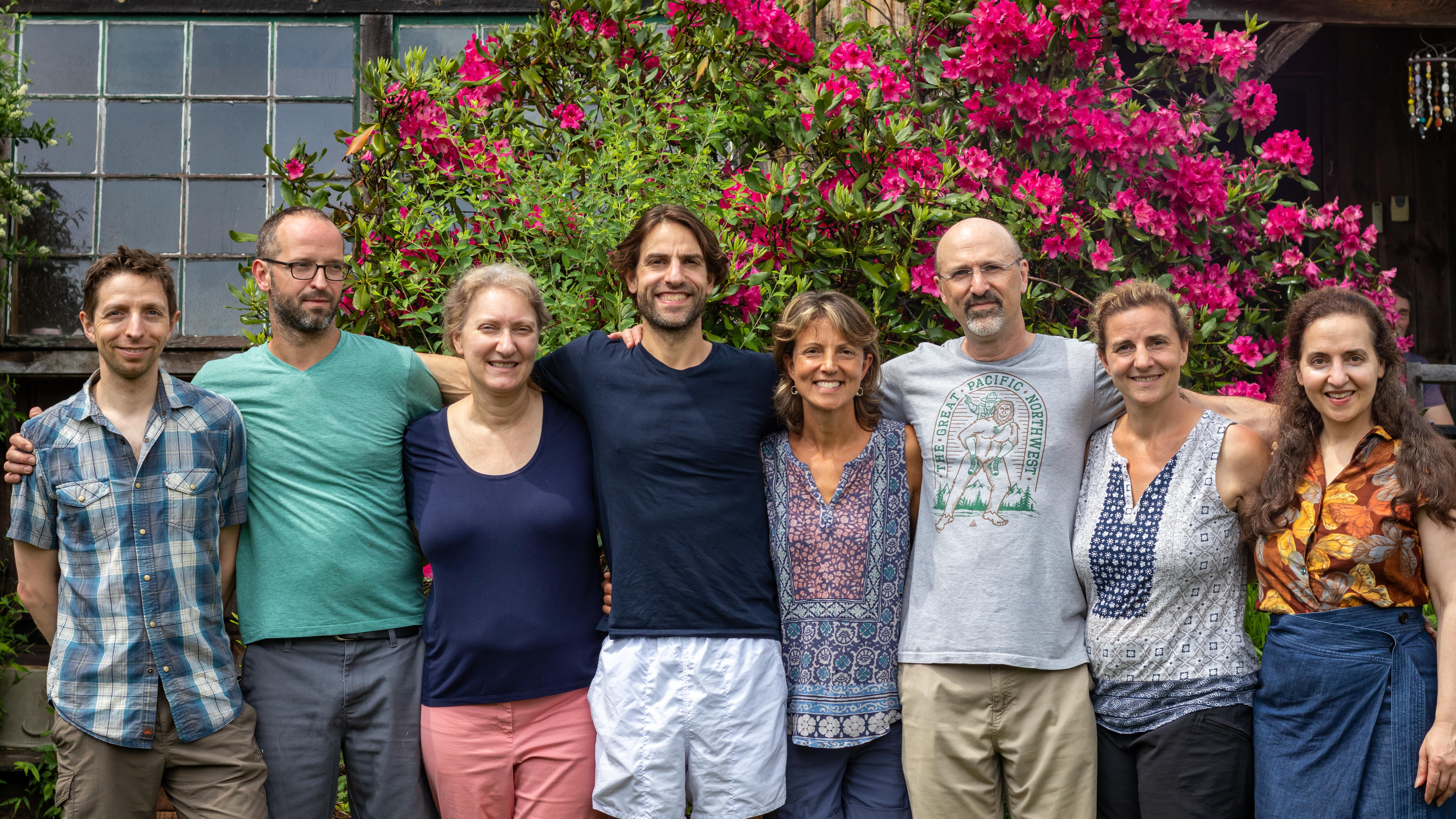 Siblings and a cousin.