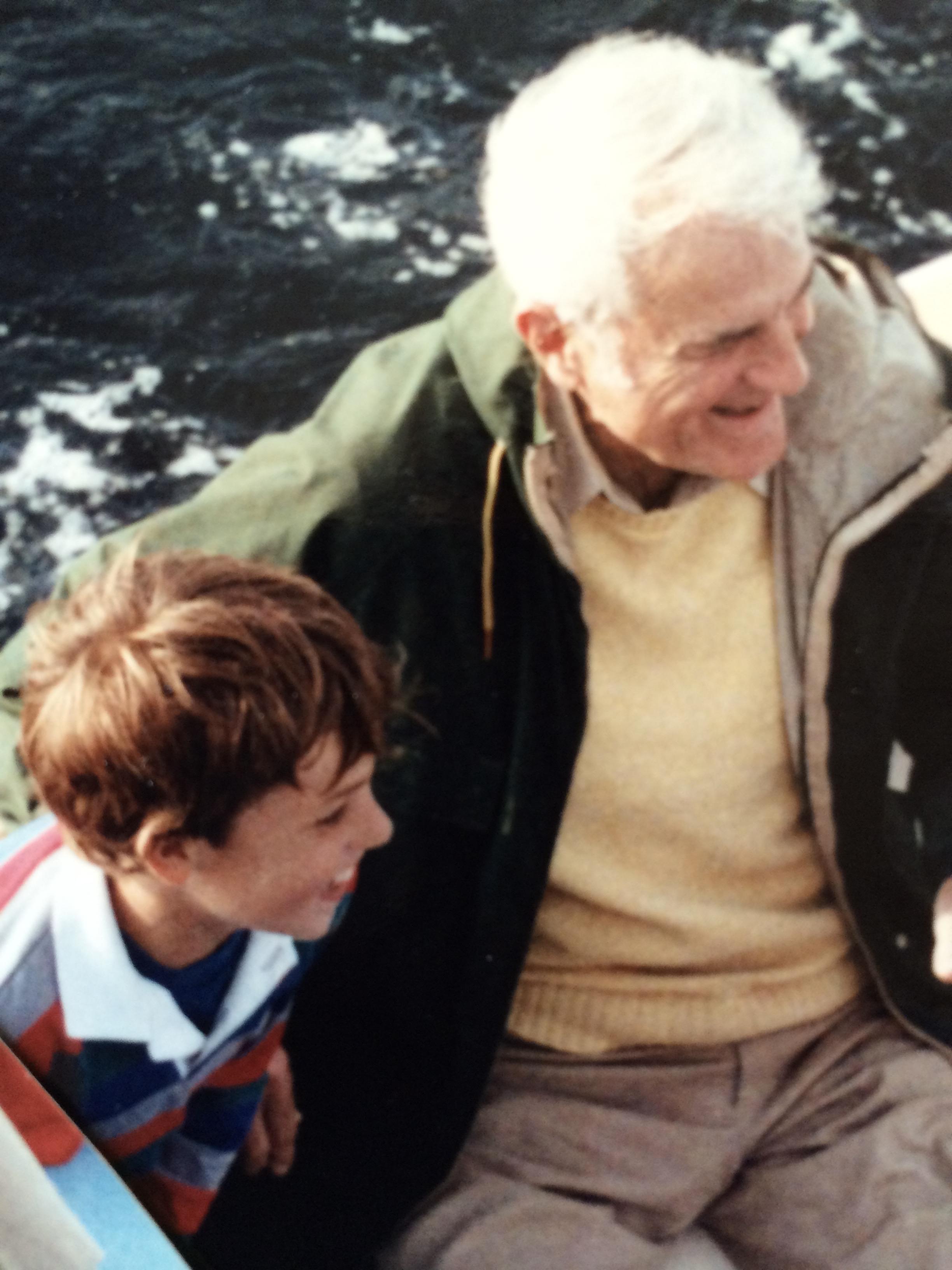 Eli & Grandpa Steve!!!