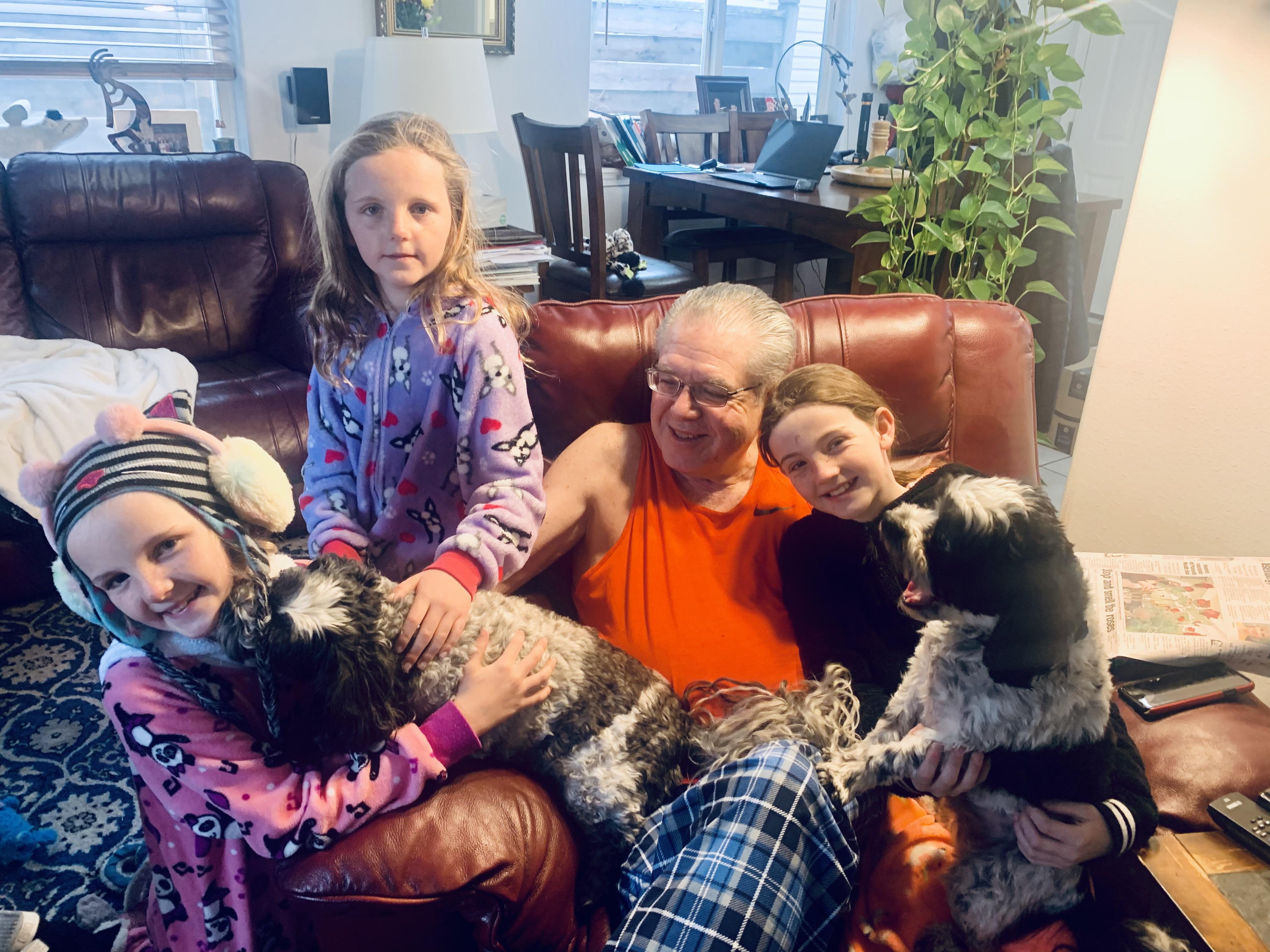 He loved his grandkids & …