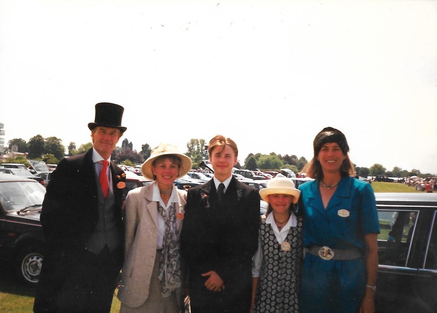 A day at the races, Ascot, UK