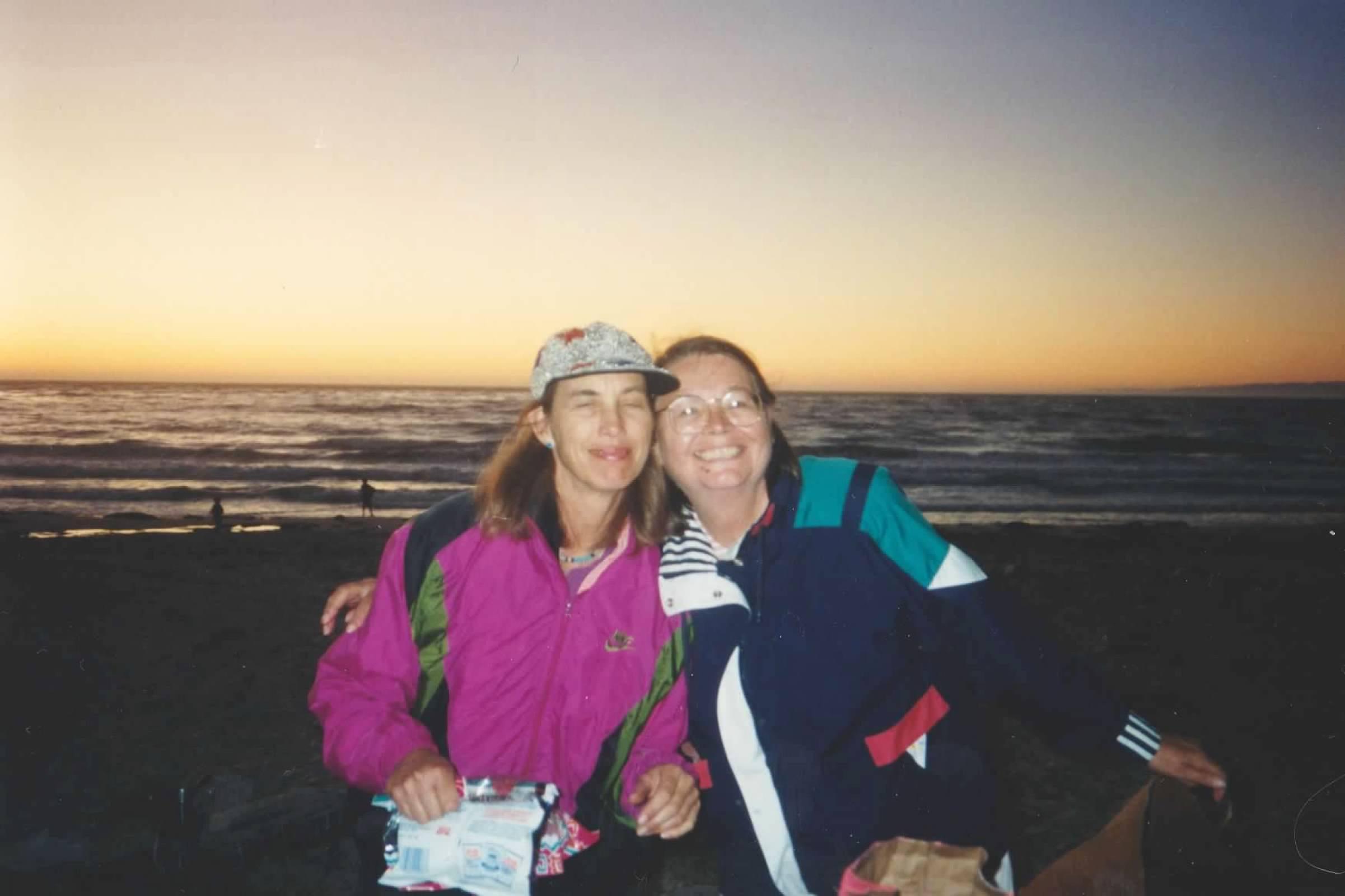Sunset at the beach