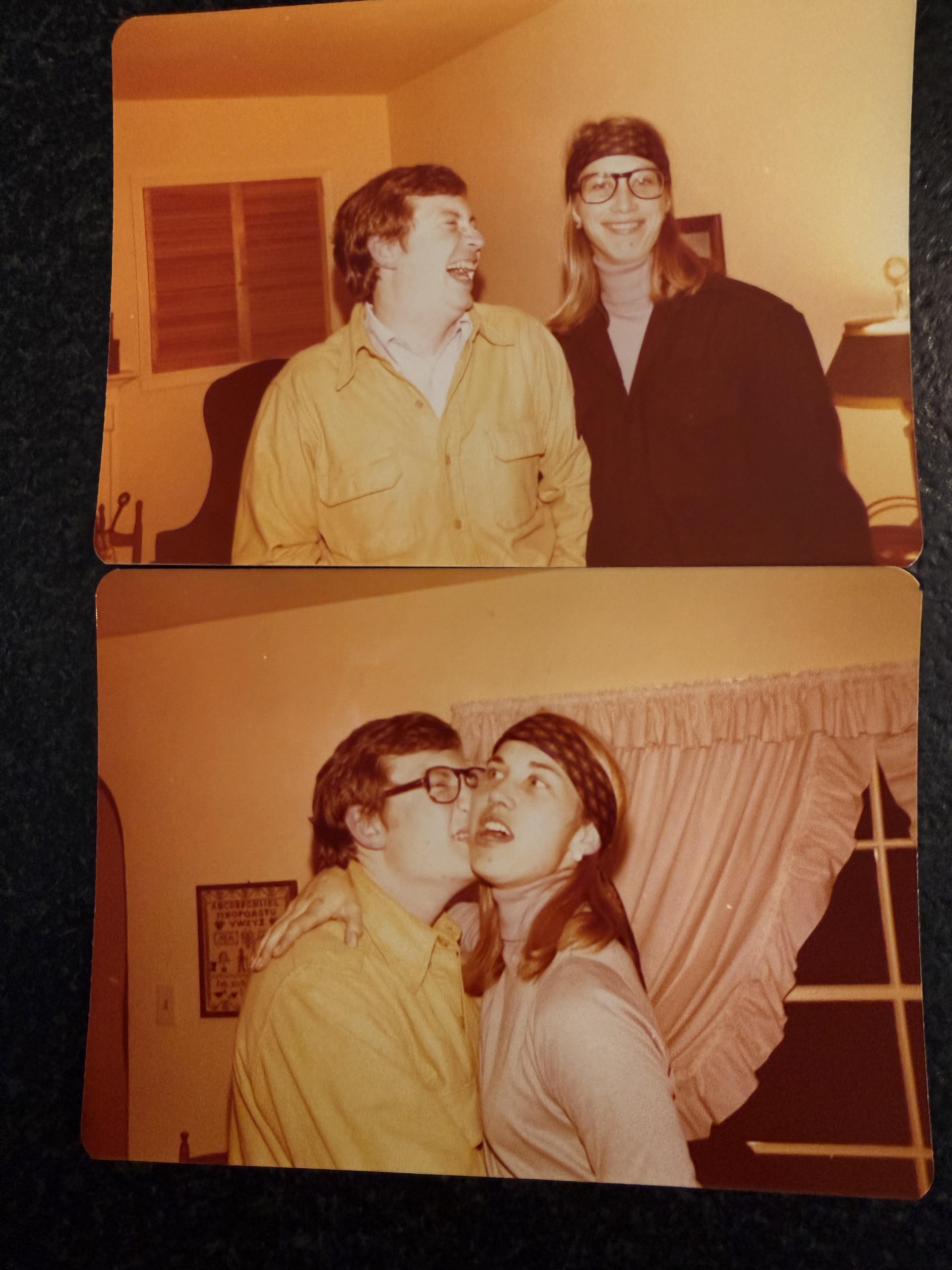 Susie and Mike hamming it up.…