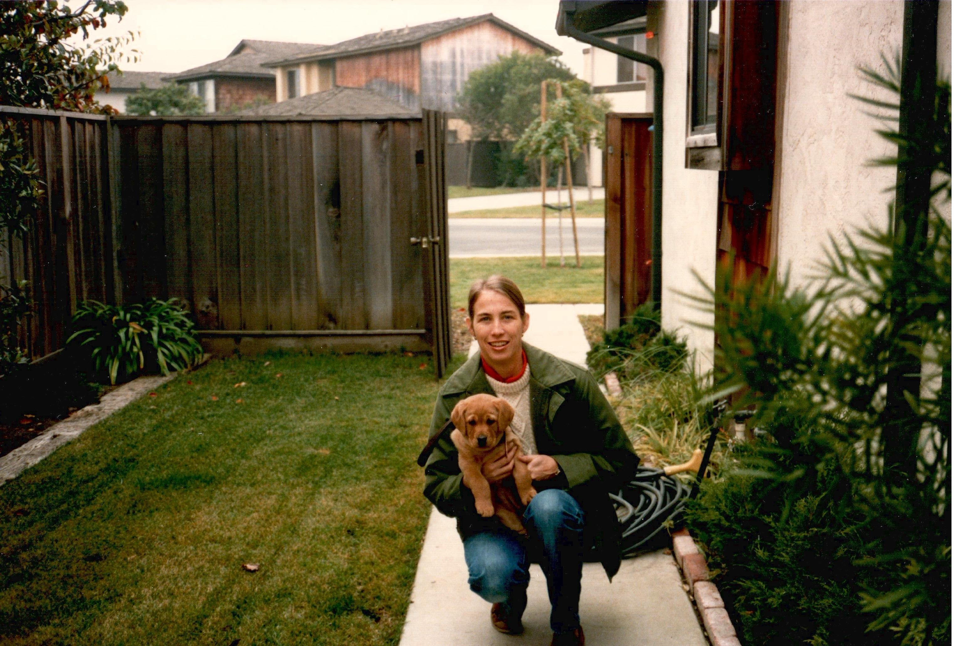 Susie with puppy Lindy