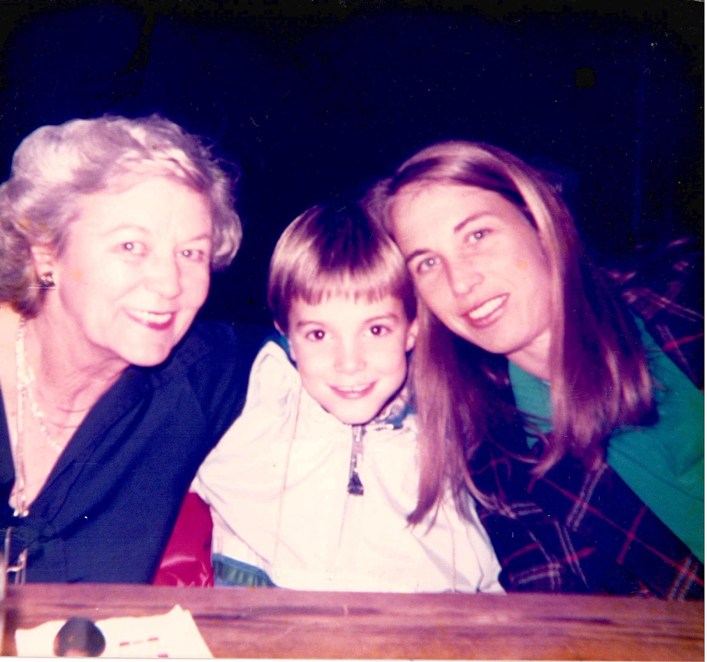Susie and Martha with nephew …