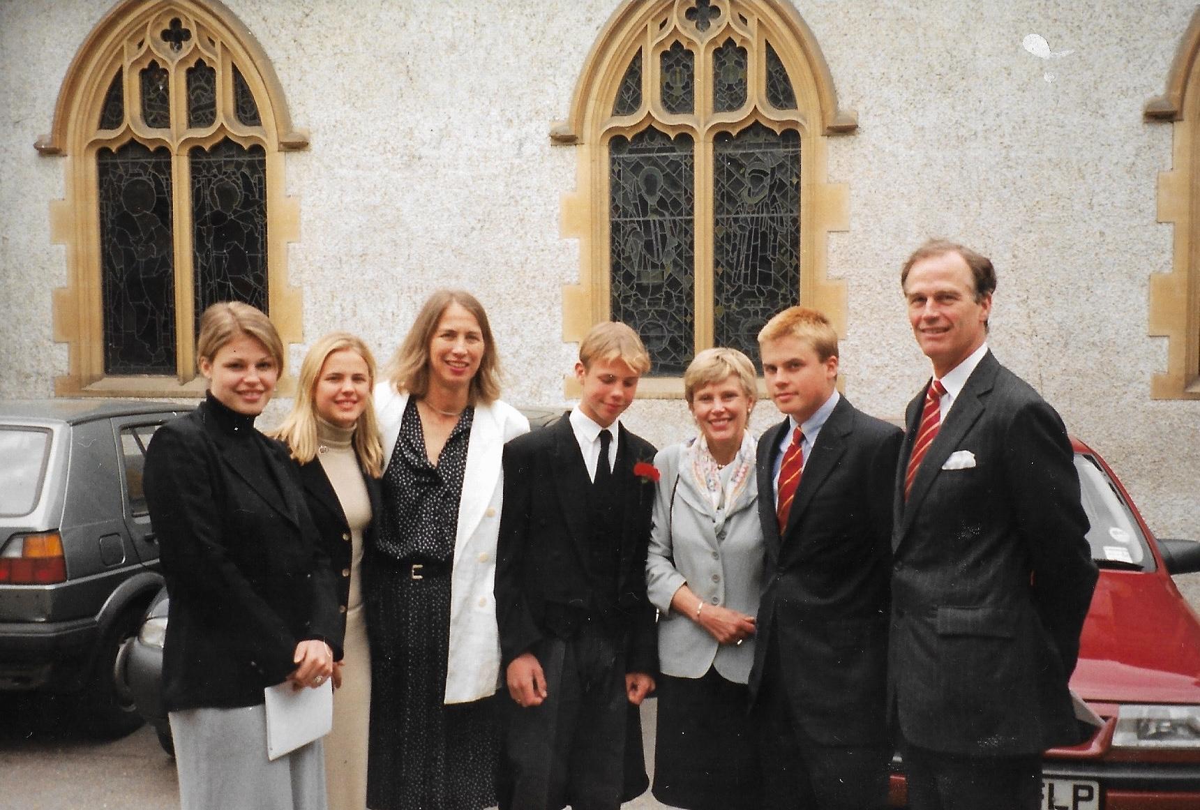Nephew Clark's confirmation