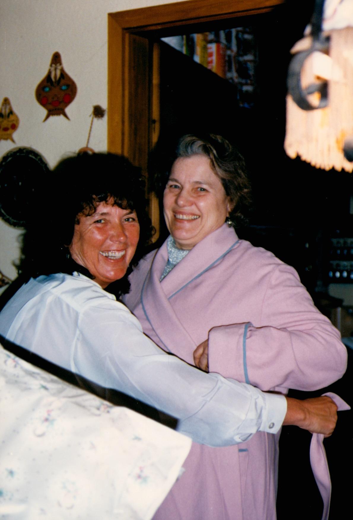 Here she is ushering my Germa…