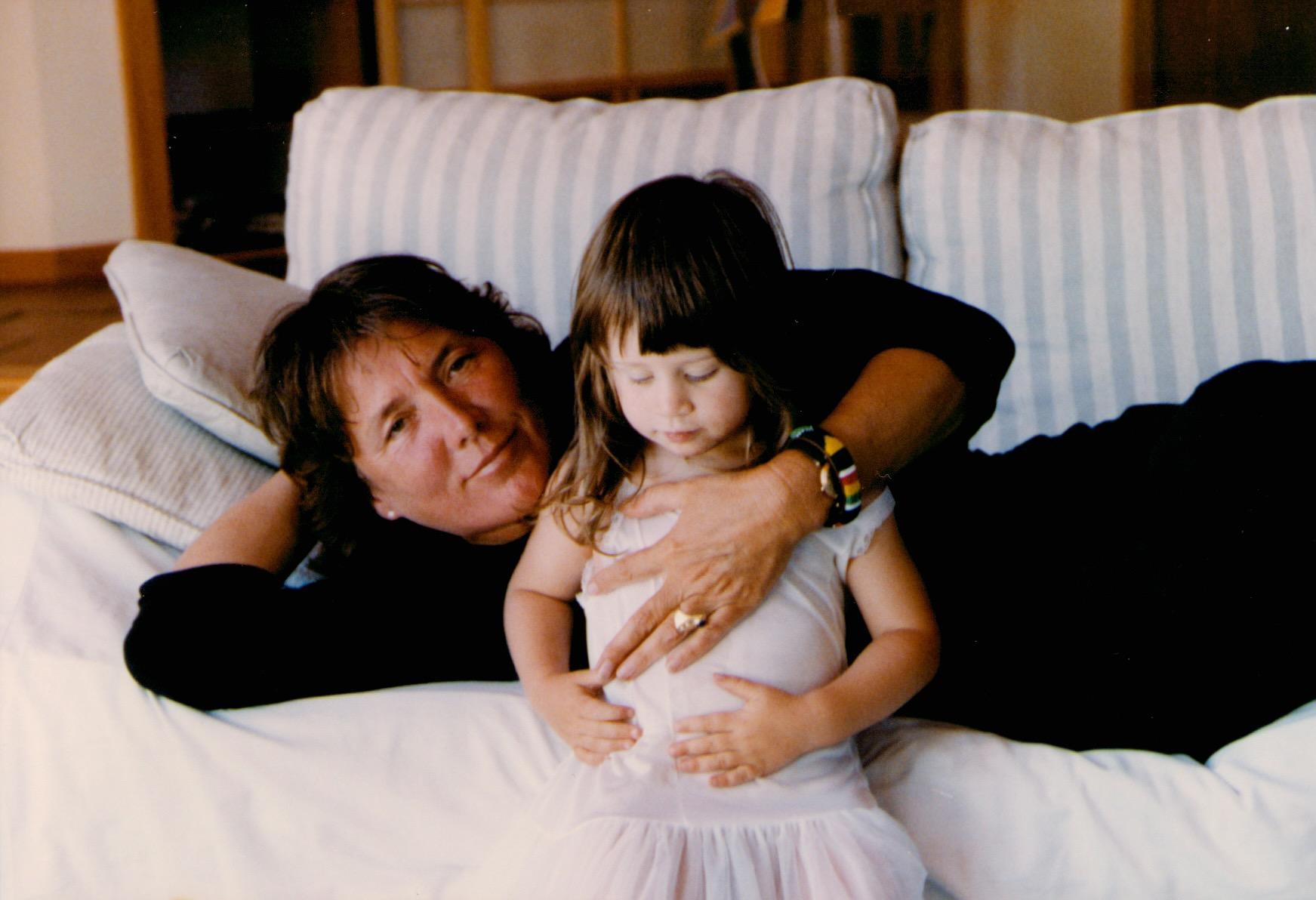 Janice and little Jasmin