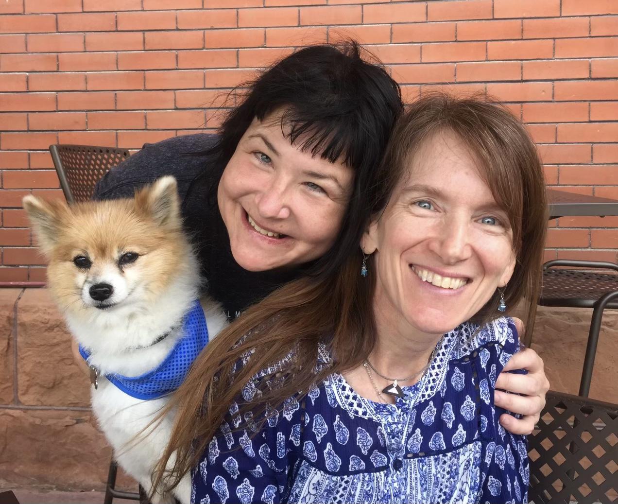 Michelle with cousin Alberta❤️