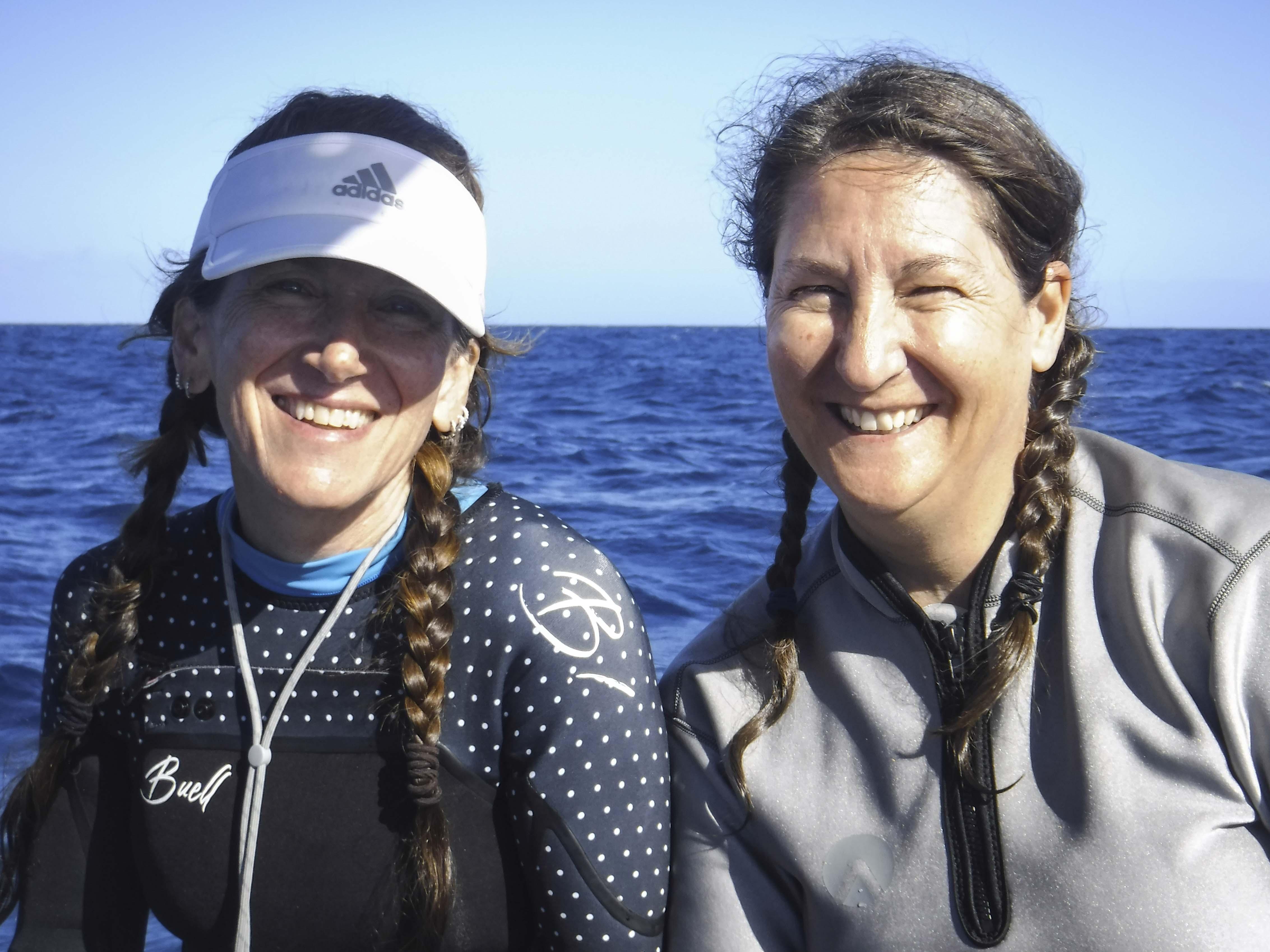 Swimming with Humpback whales…