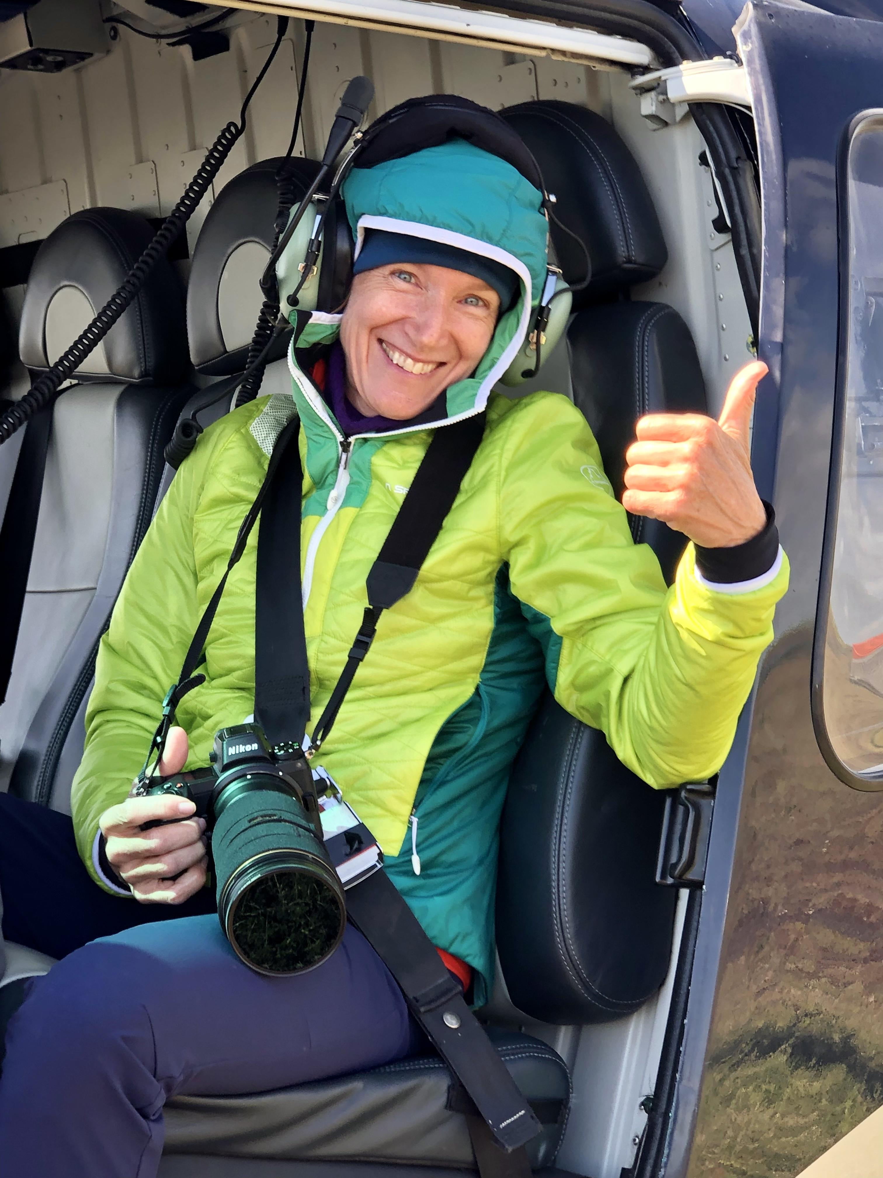 Getting ready to take off for…