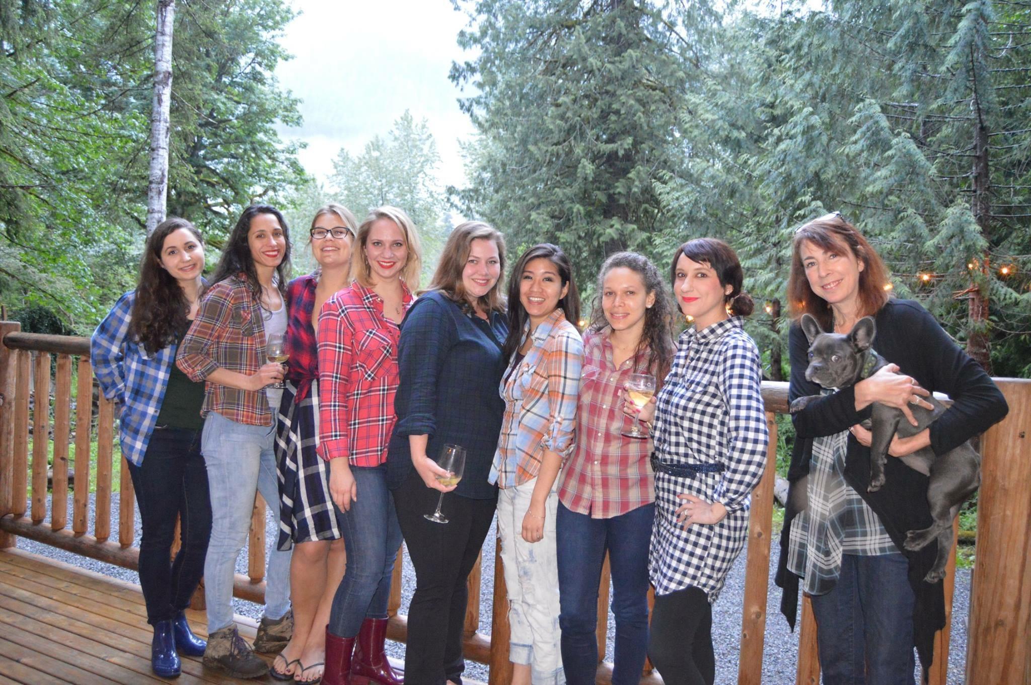 Cabin trip with Melissa and C…