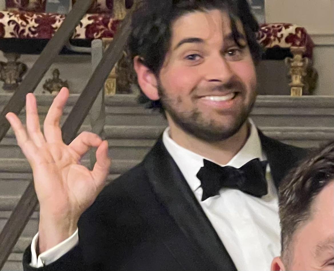 Alex charms as always!