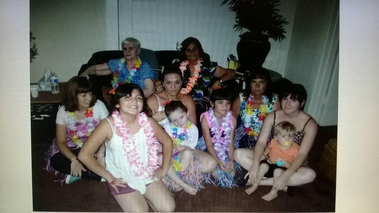 Great grandma was in the back…