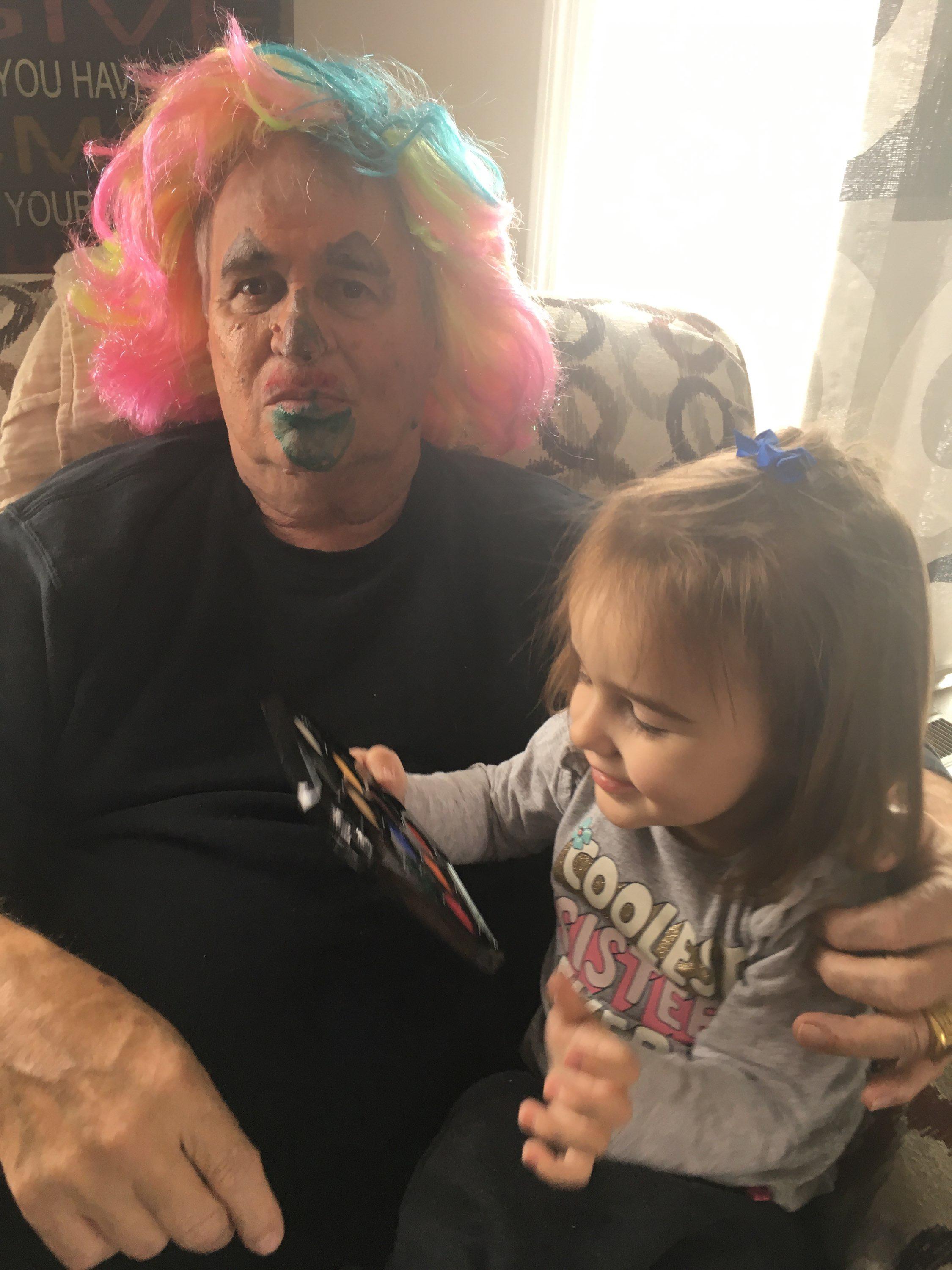 Grampy lettting his favorite …