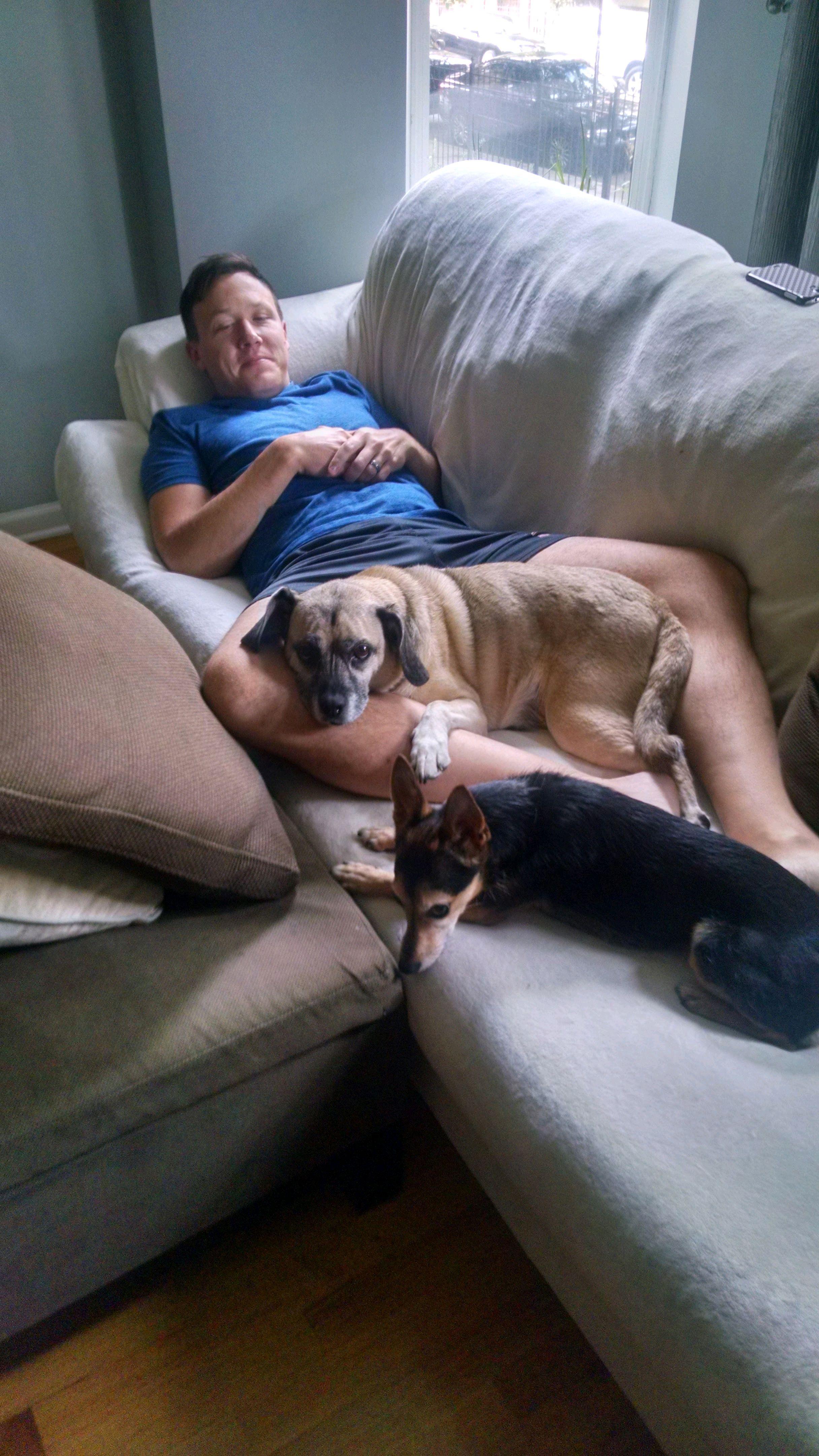 Uncle Trevor with favorite fo…