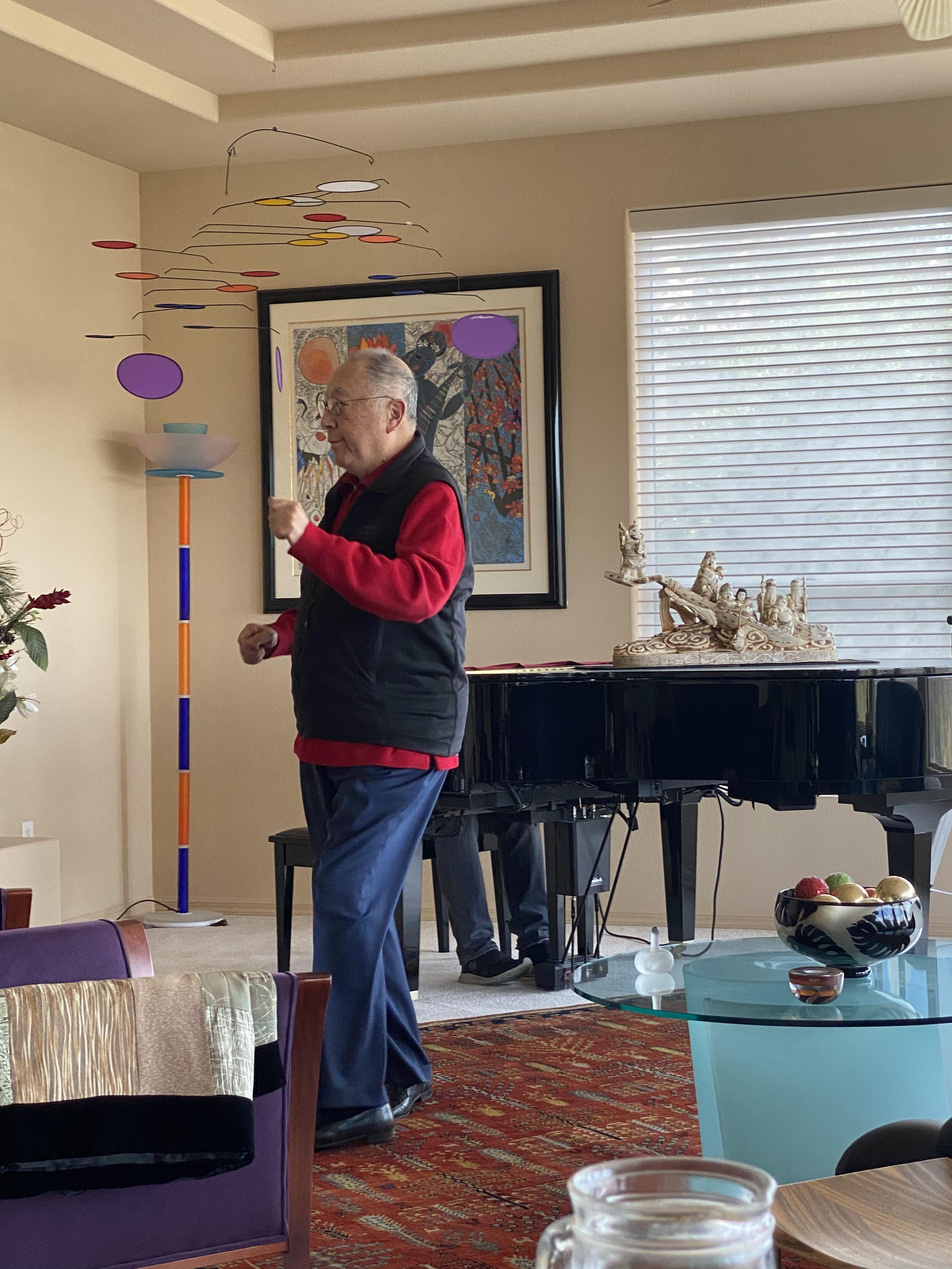 Christmas Eve with my Dad, Mu…