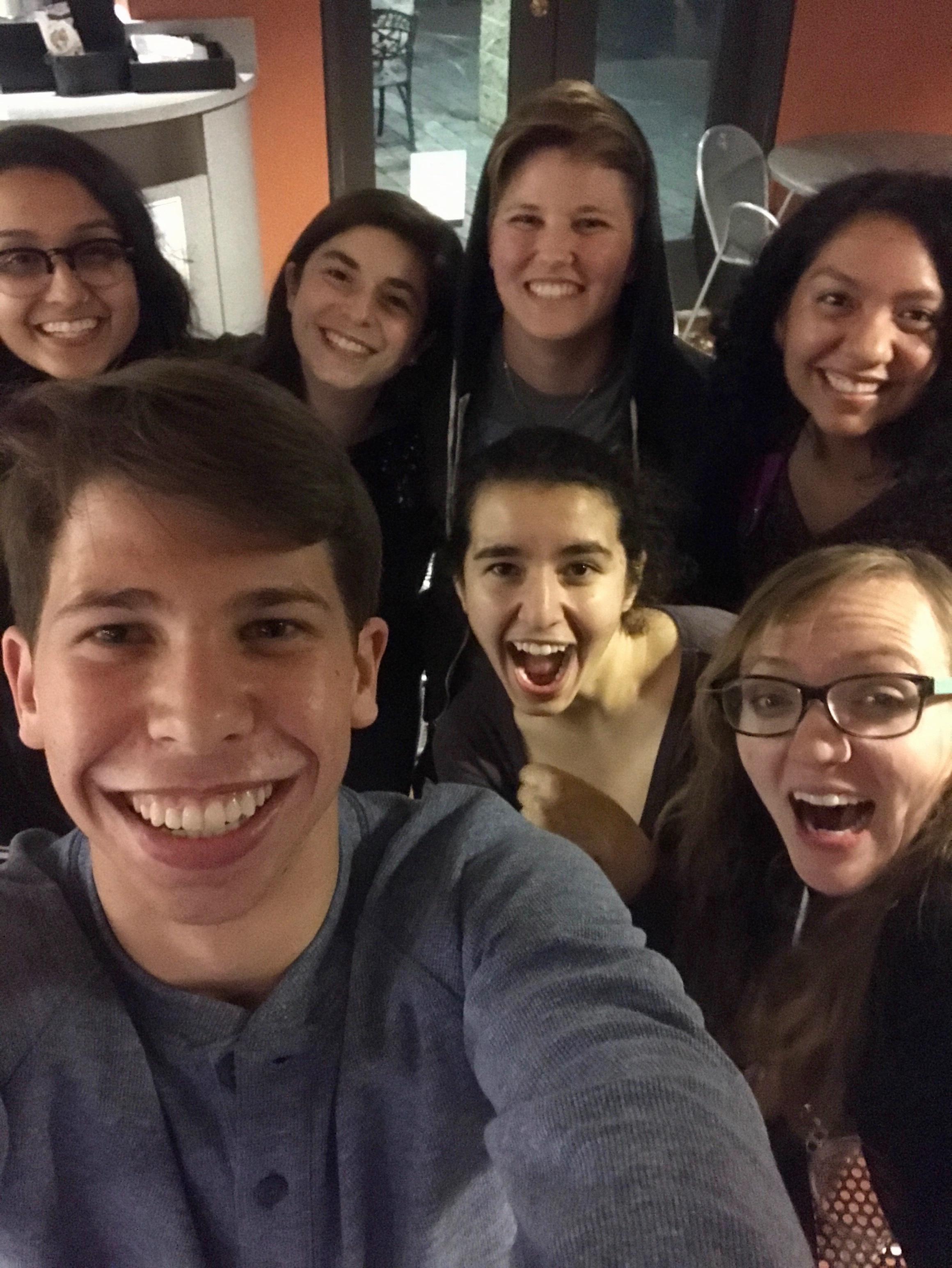 Trivia crew!! Arpana, Jackson…