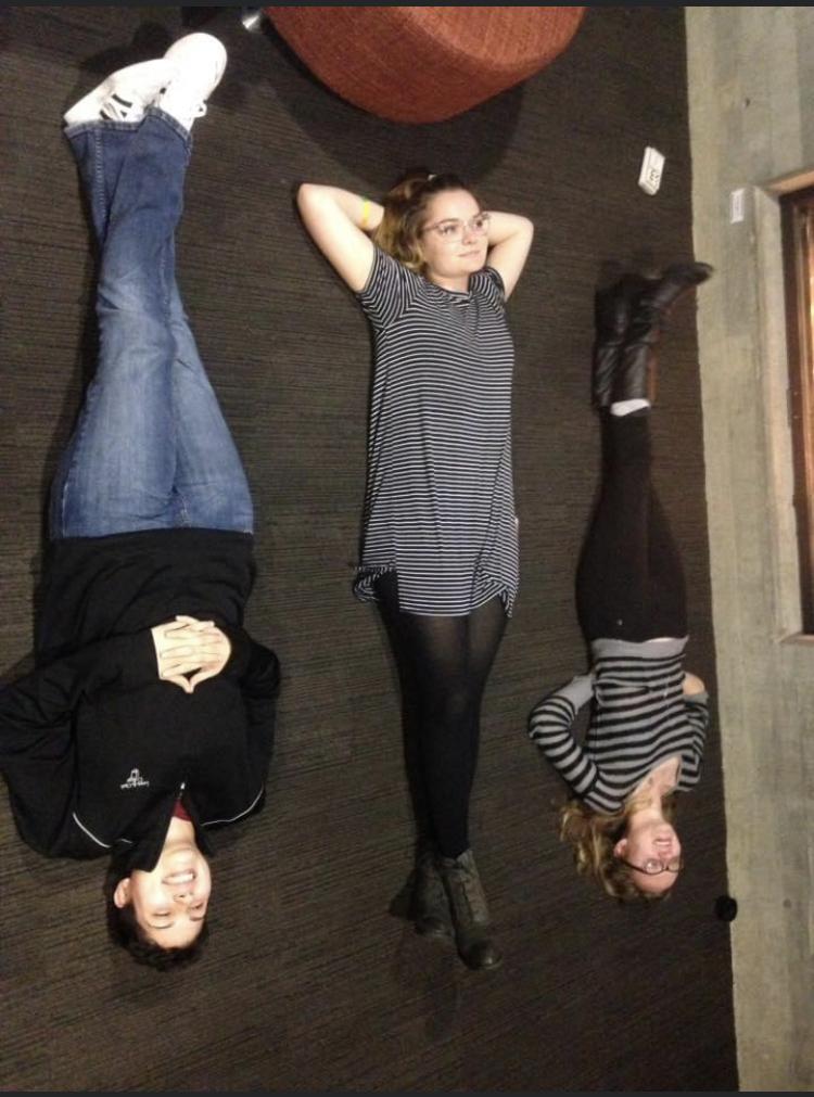 Being silly