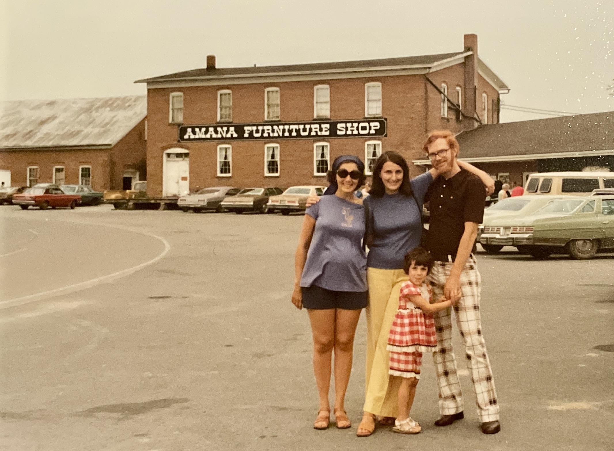 Maria, Anne, Emily and Len in…