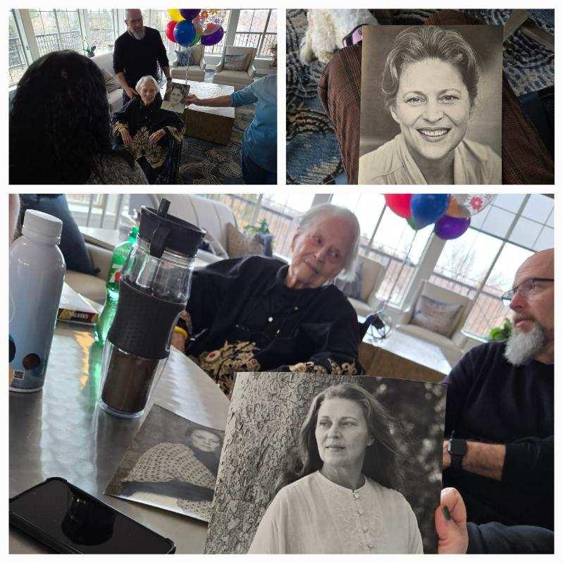 Rachel's 98th birthday