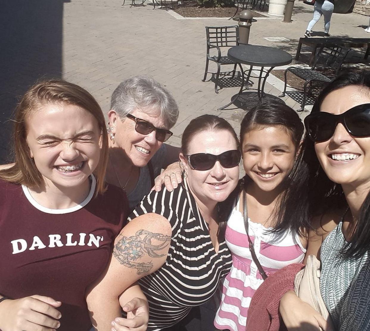 Amy, and family
