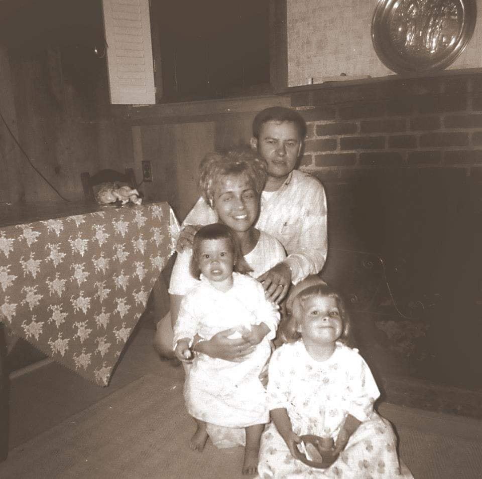 Dad, Mom, Lisa and Dana