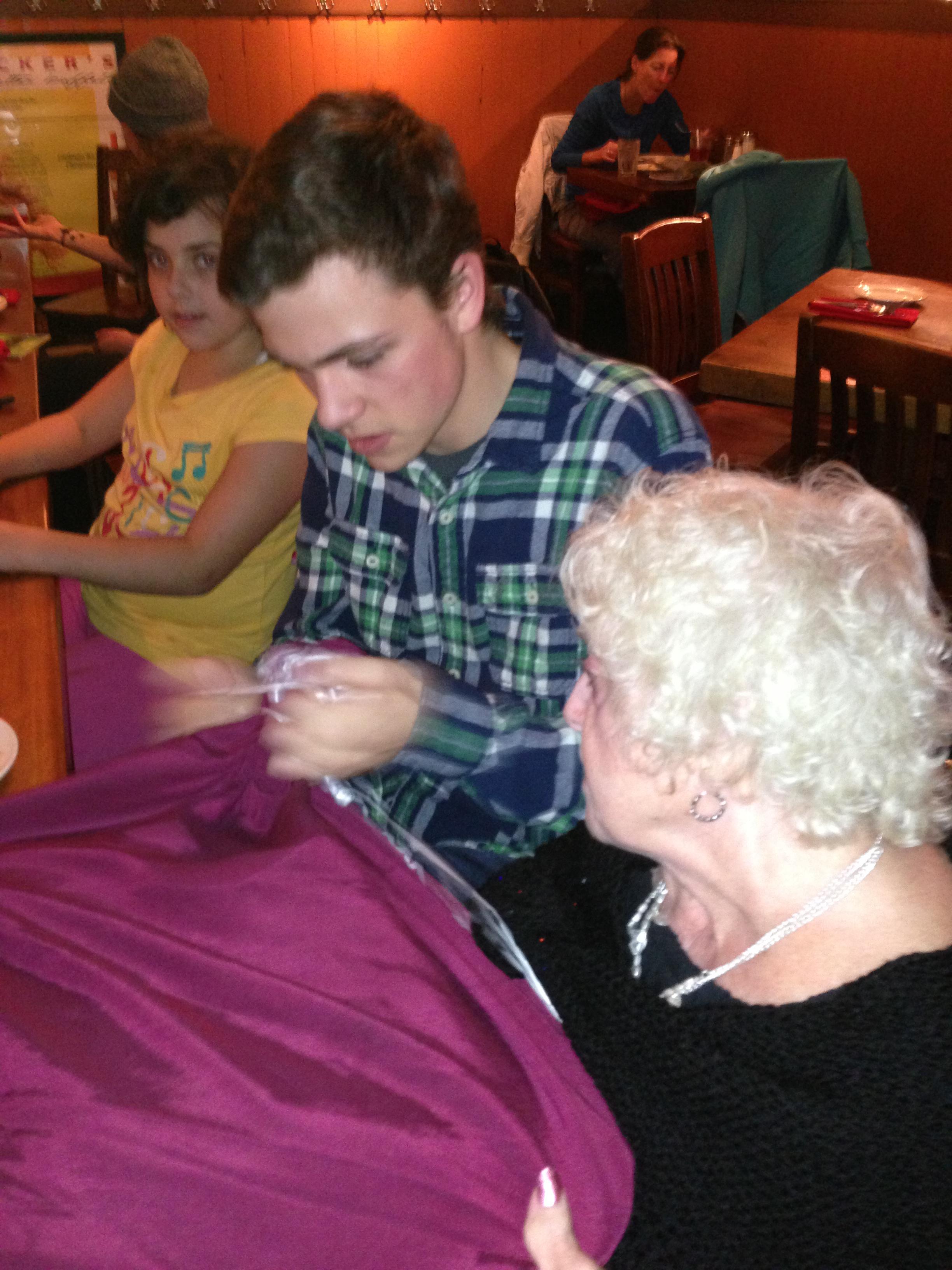 Tagan, Owen and Nanny