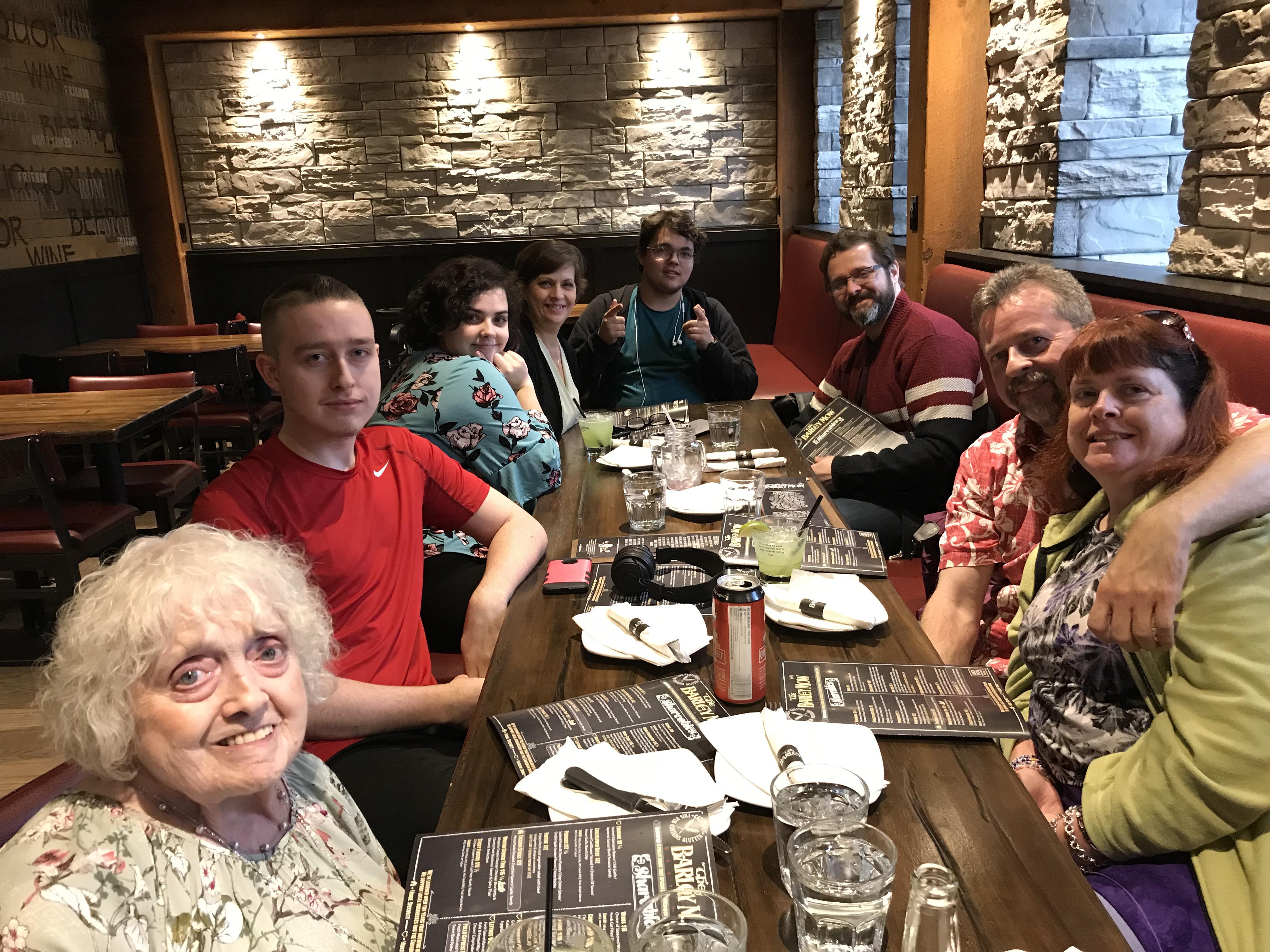 Carole-Ann at 80th Birthday
