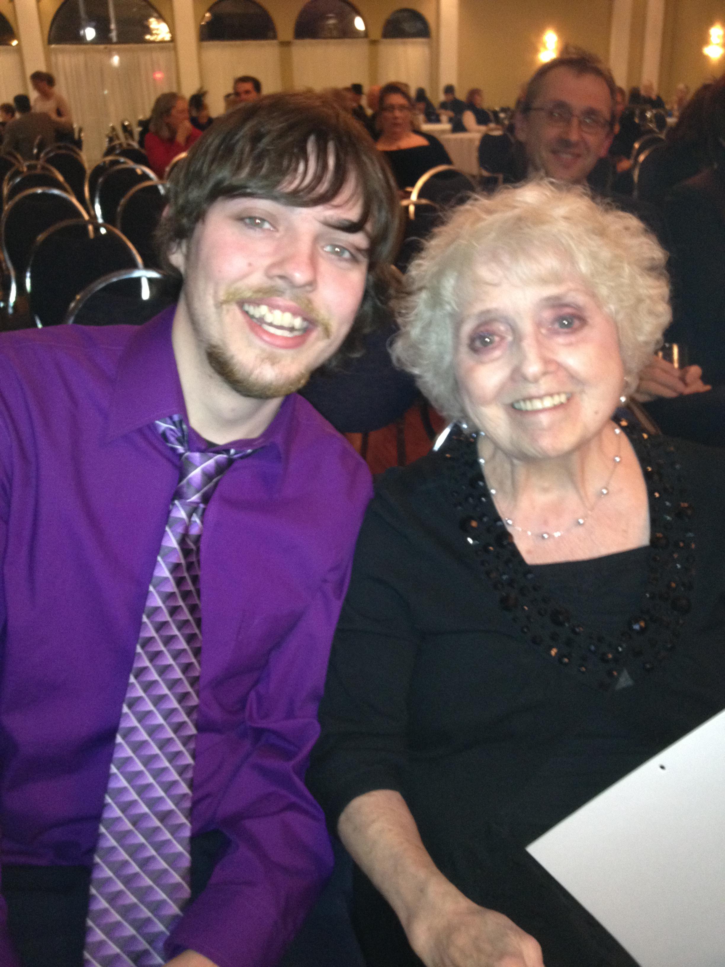 Josh with Nana