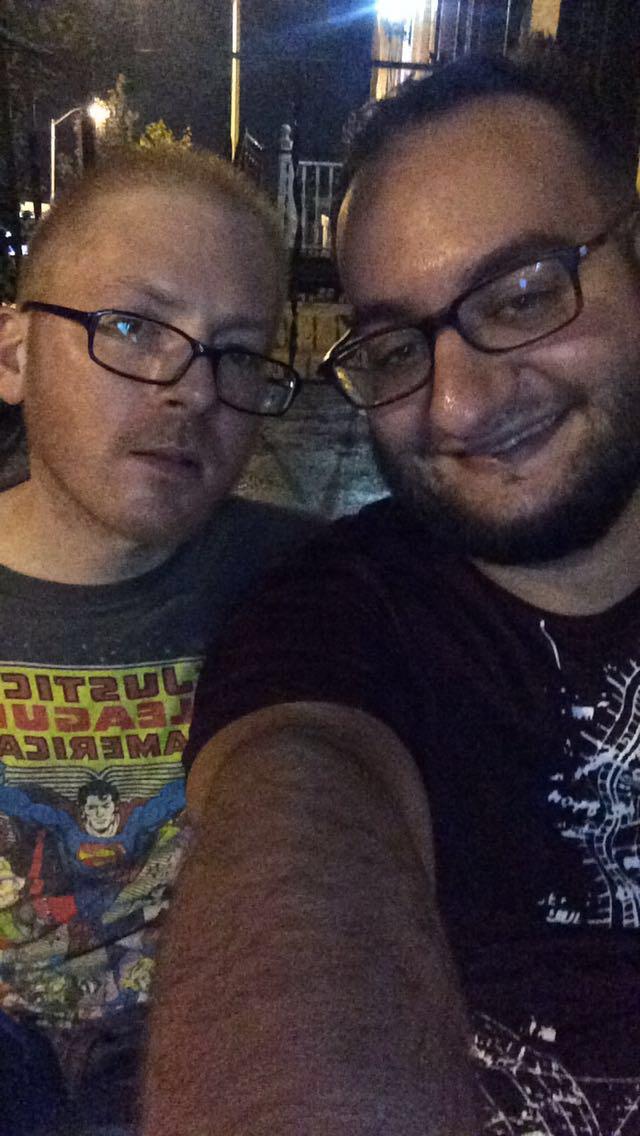 Kevin and I. He’s known my fa…