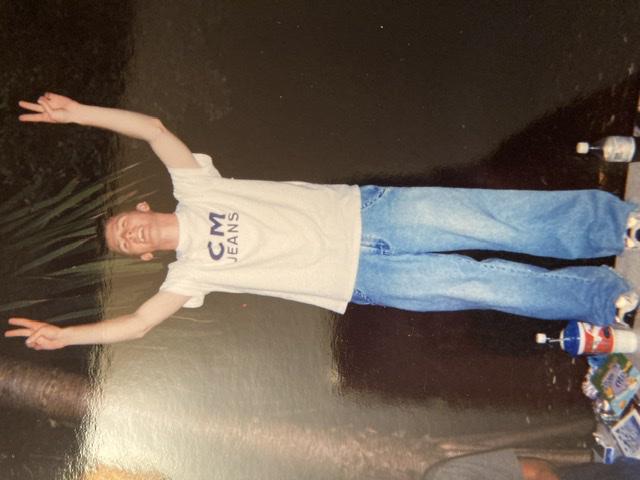 Midnight when Kevin turned 18.