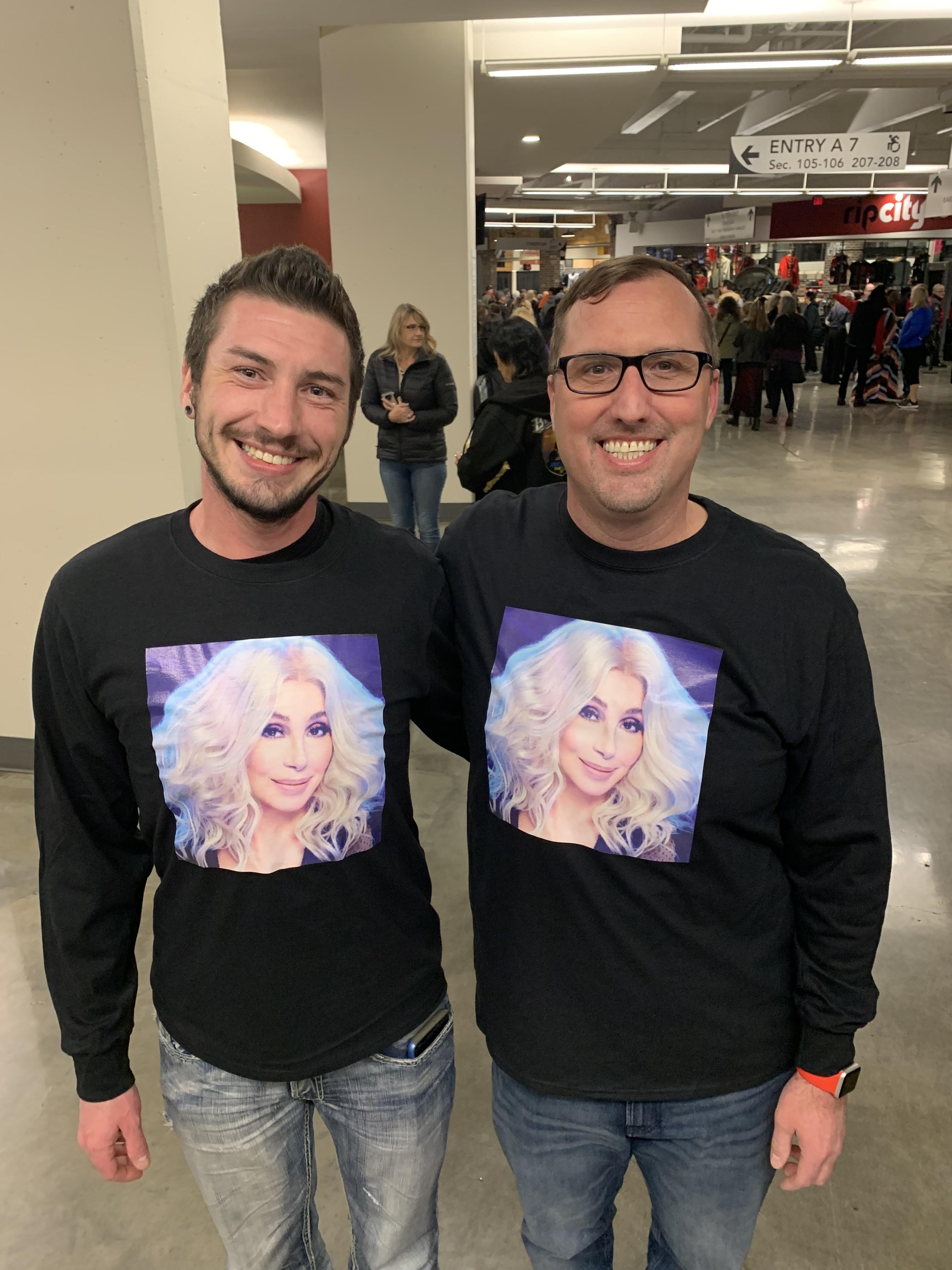 Kris and I at Cher’s farewell…