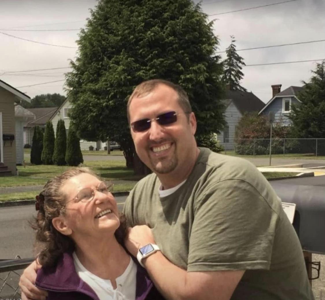 Kris and his Mom, Dorothy.