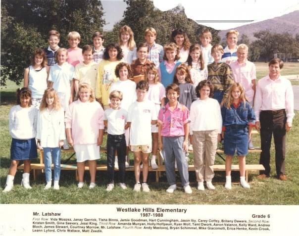6th grade class photo
