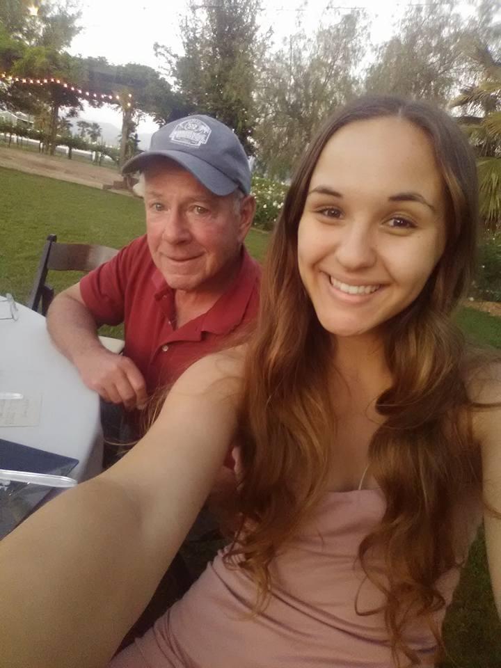 Great Niece Courtnee with Unc…