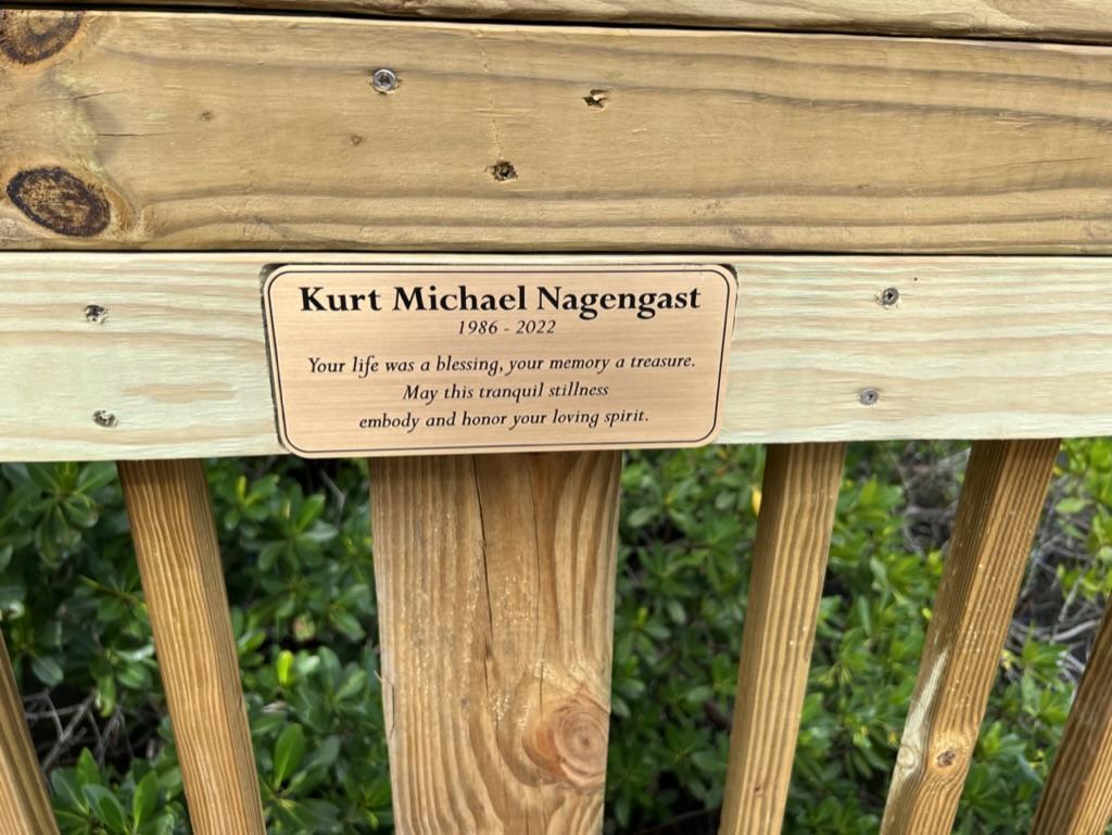 Kurt's Memorial benches