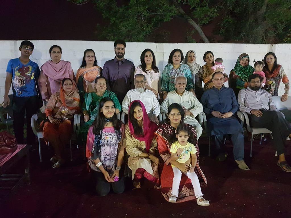 With the whole family