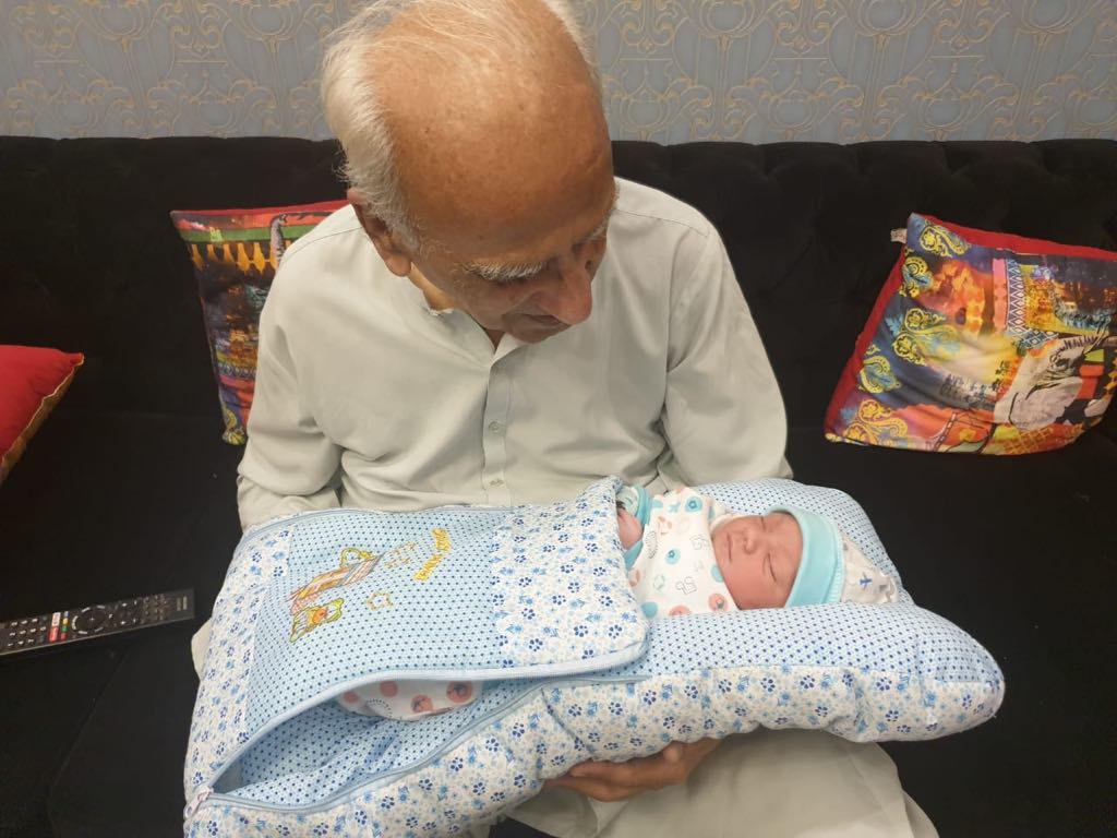 Daddy with Rayan