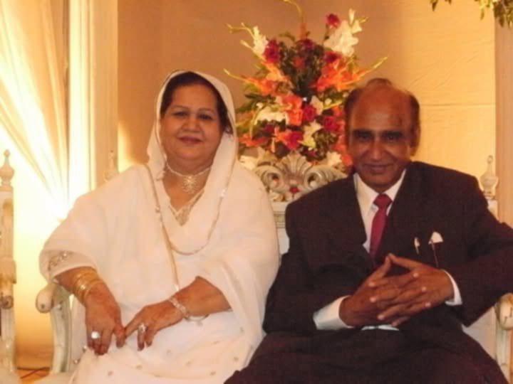With mummy at Karachi Marriott