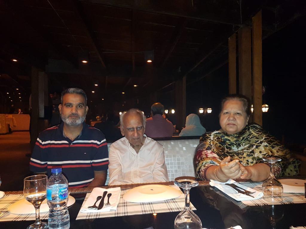 With mummy and bhayya