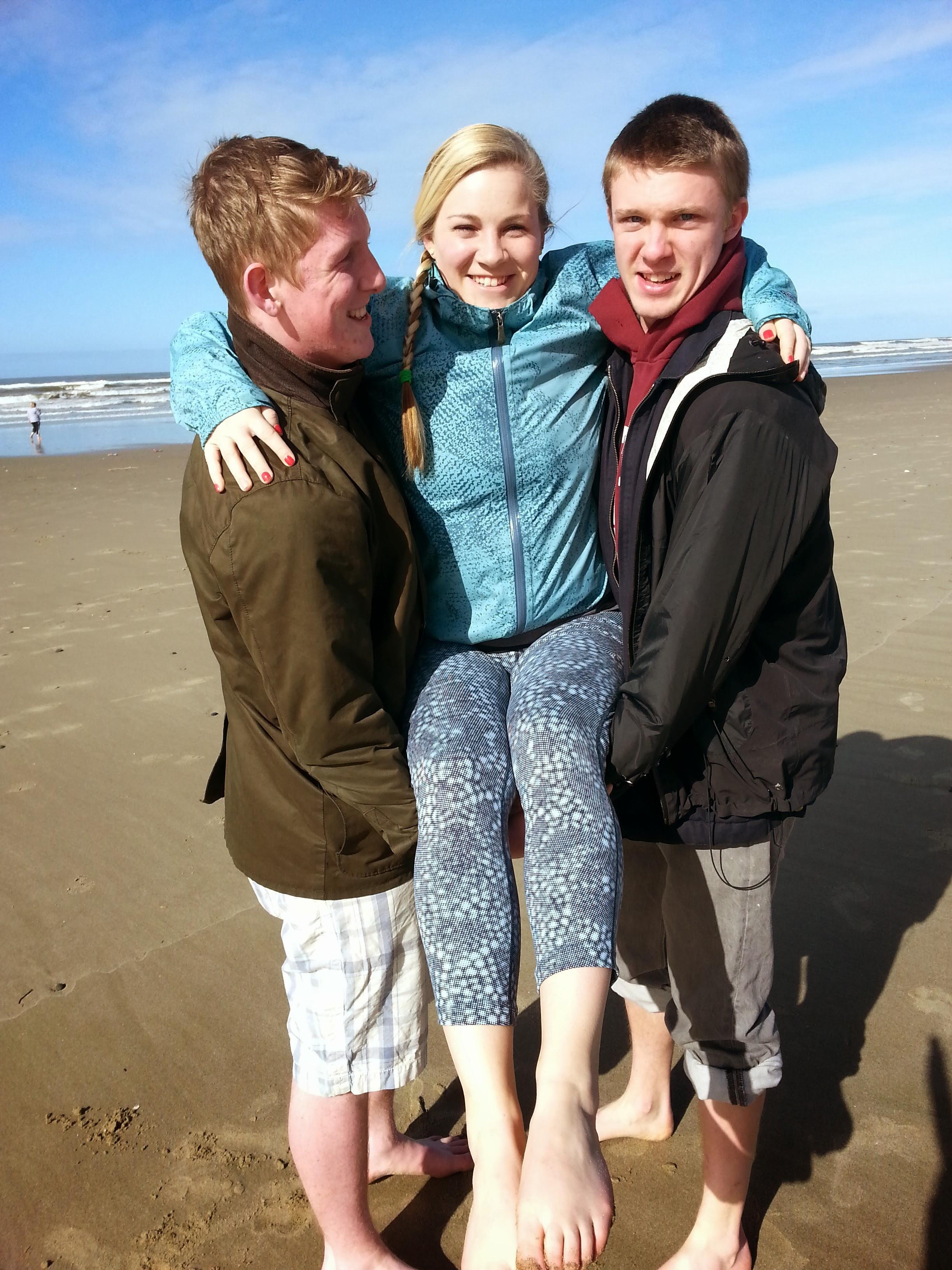 Cousins @ the coast
