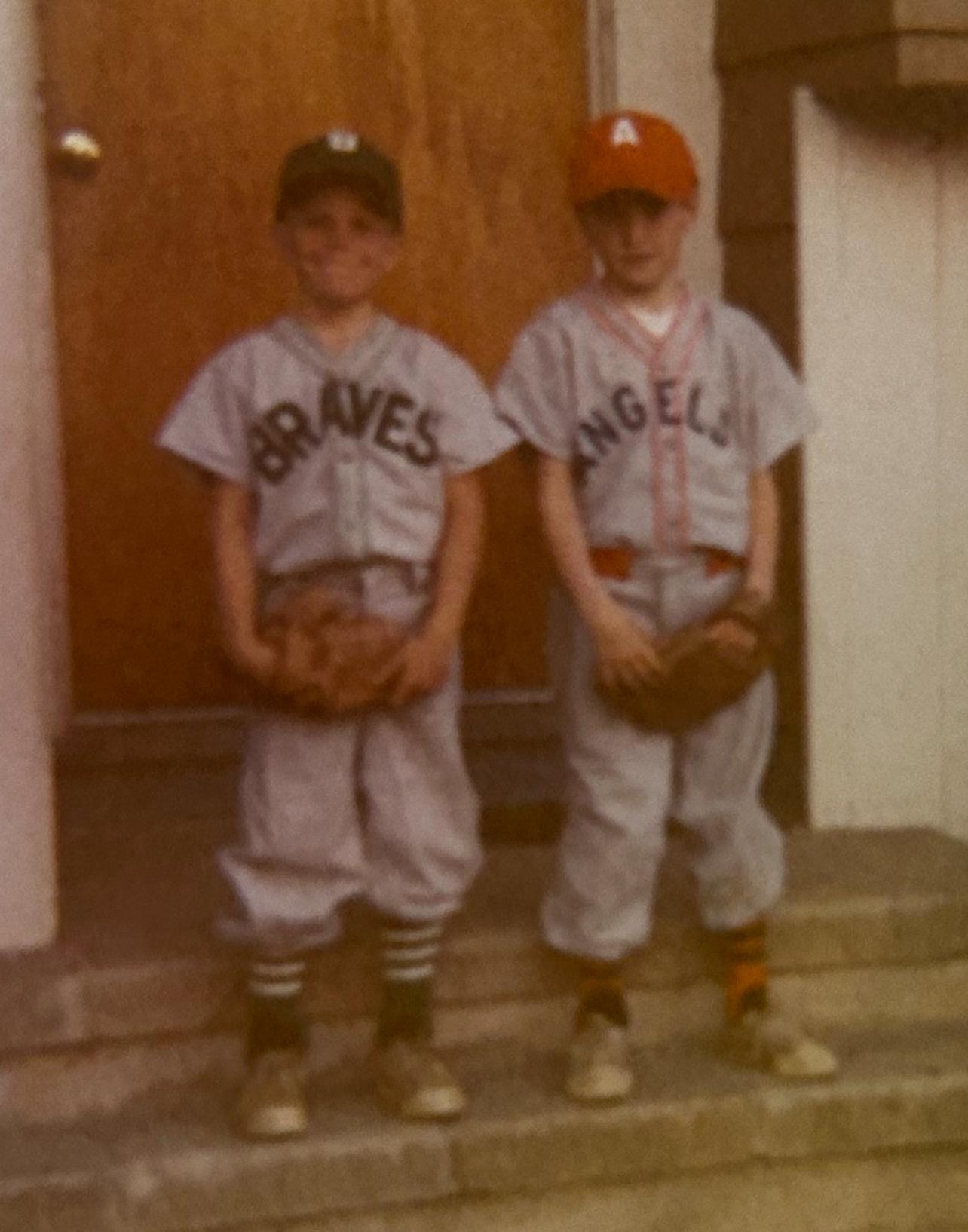 Tommy on the left