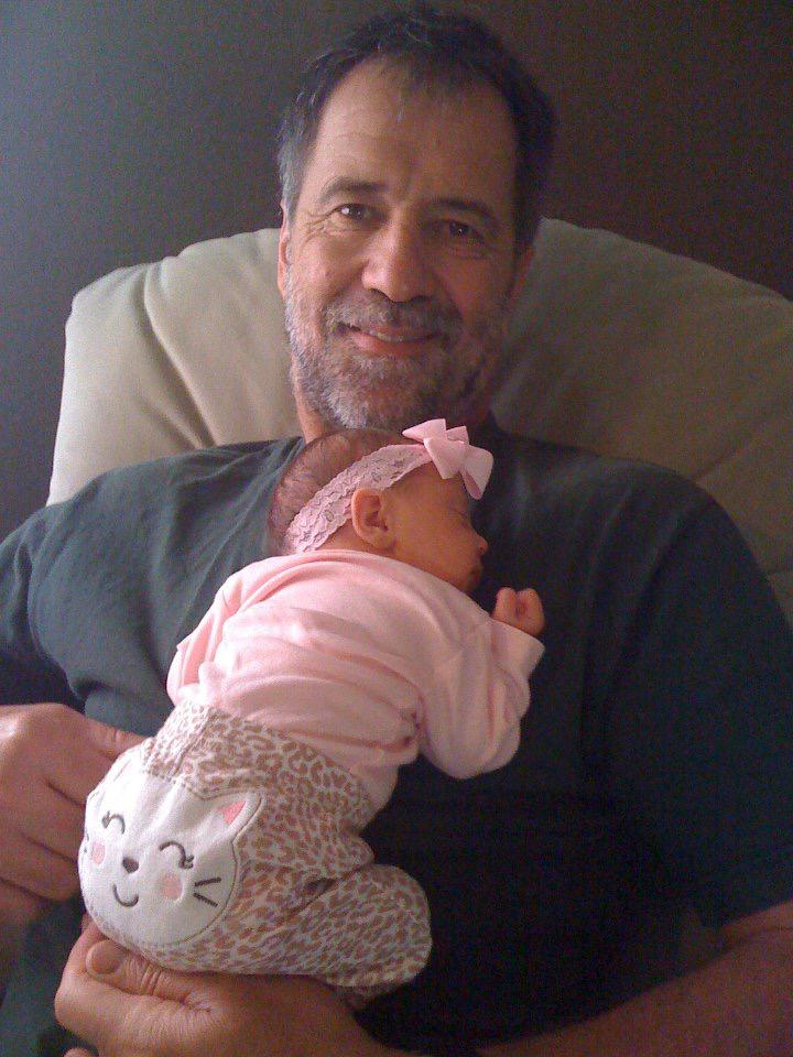 Thea with her grandpa
