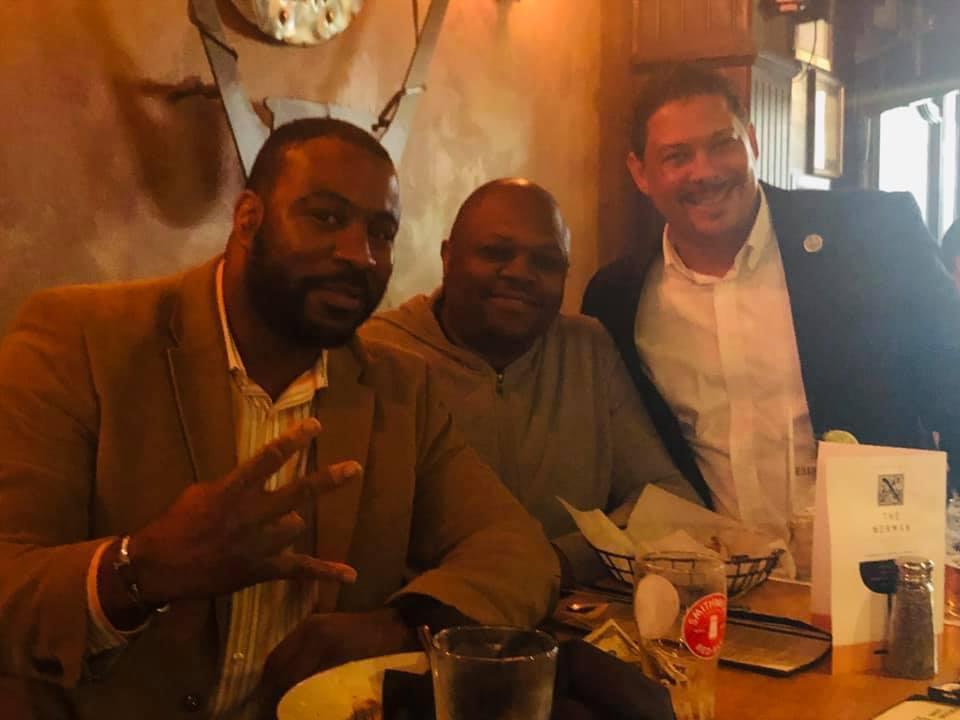 Lunch with JP and Mike